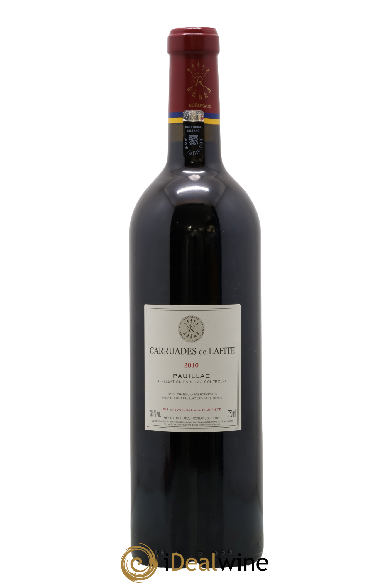 Carruades de Lafite Rothschild Second Vin 2010 - Lot of 1 bottle - 1