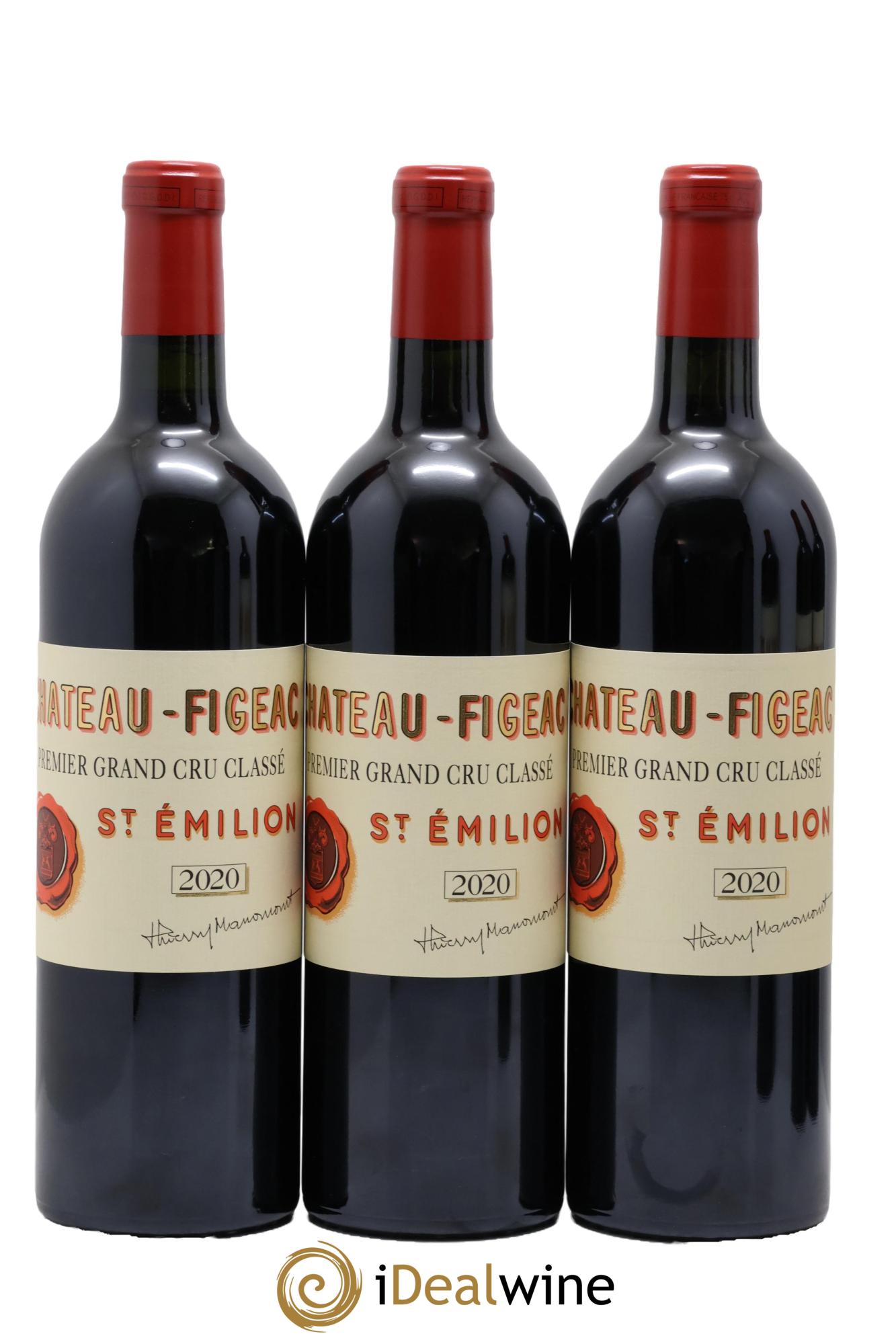 Château Figeac 1er Grand Cru Classé A 2020 - Lot de 6 bouteilles - 1