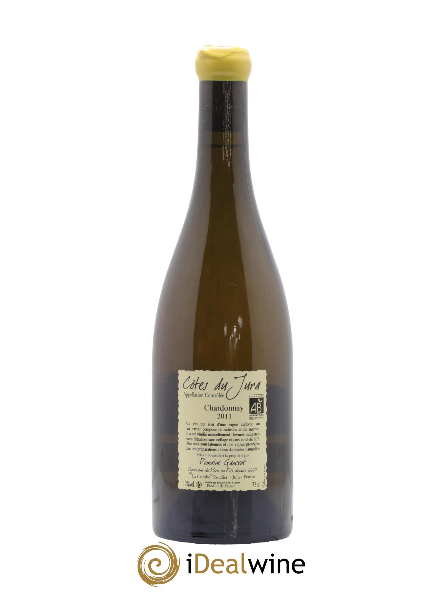 Côtes du Jura Grusse en Billat Jean-François Ganevat (Domaine) 2011 - Lotto di 1 bottiglia - 1