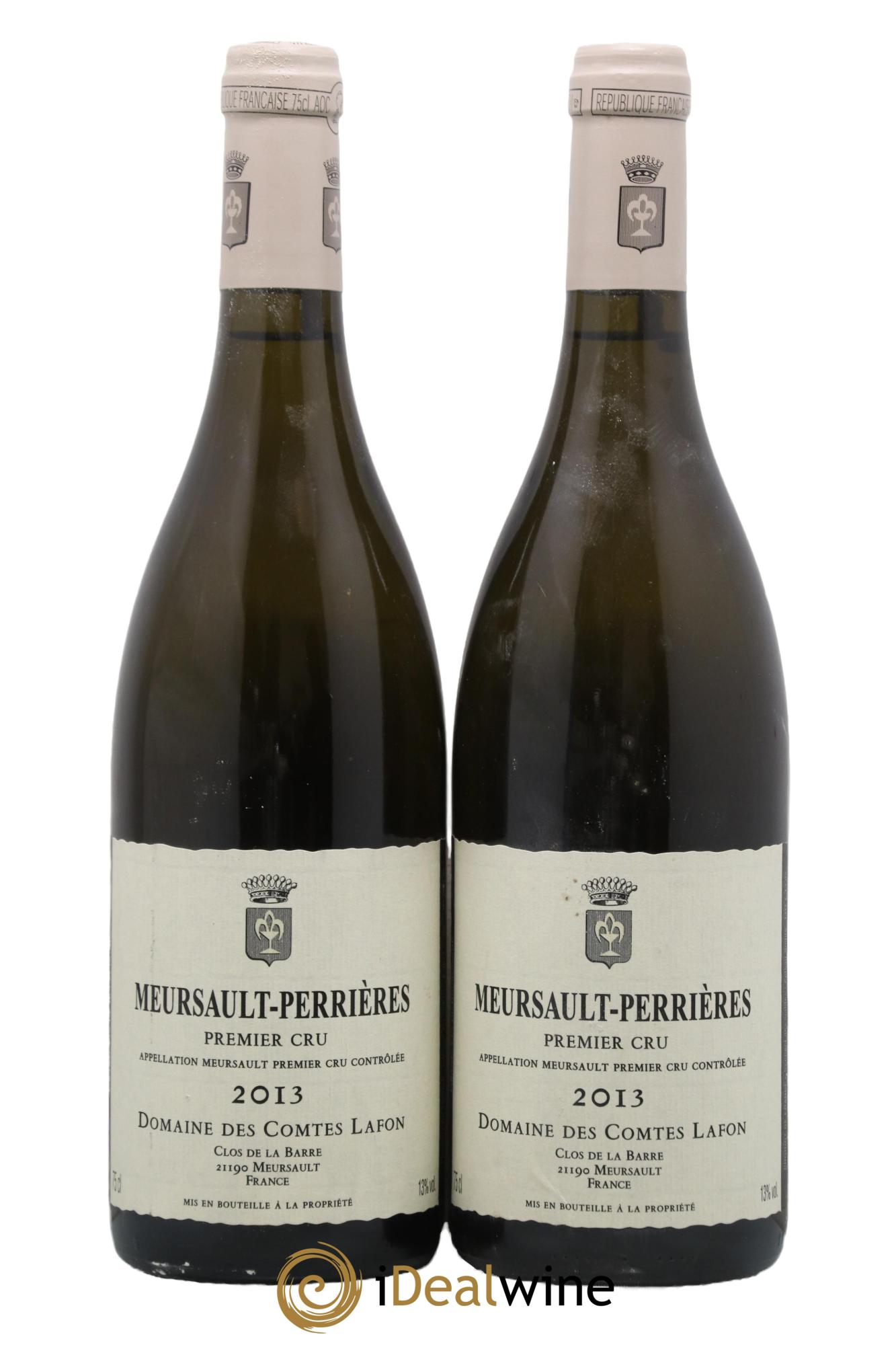 Meursault 1er Cru Perrières Comtes Lafon (Domaine des) 2013 - Lot of 2 bottles - 0