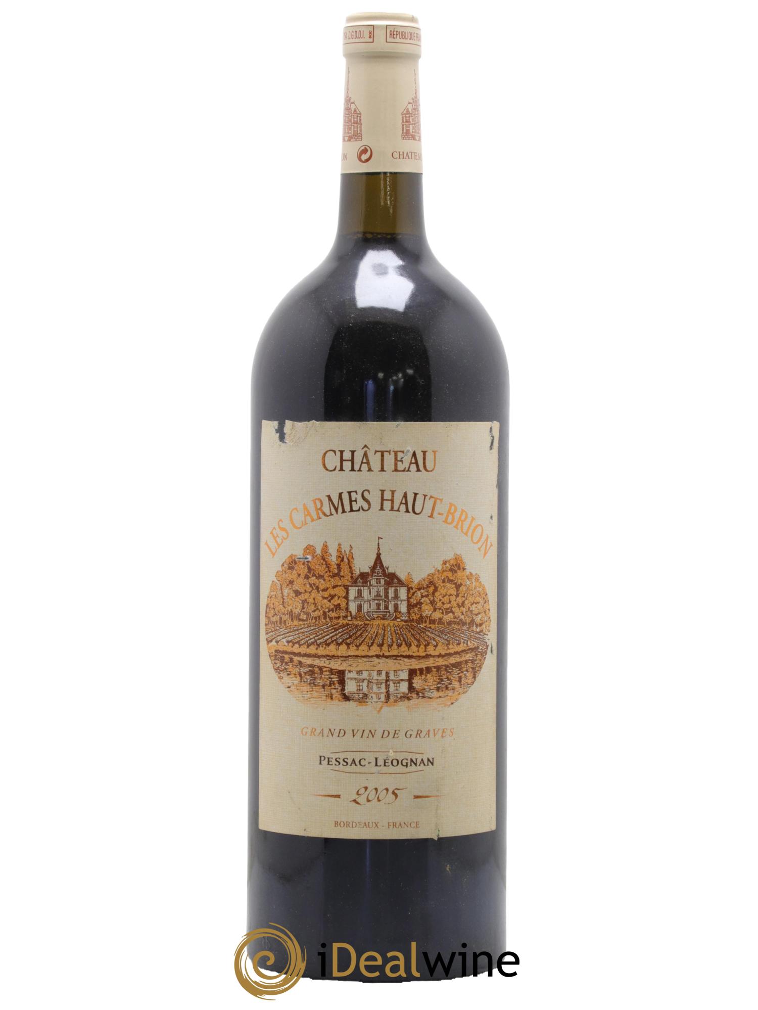 Château Les Carmes Haut-Brion 2005 - Lot de 1 magnum - 0