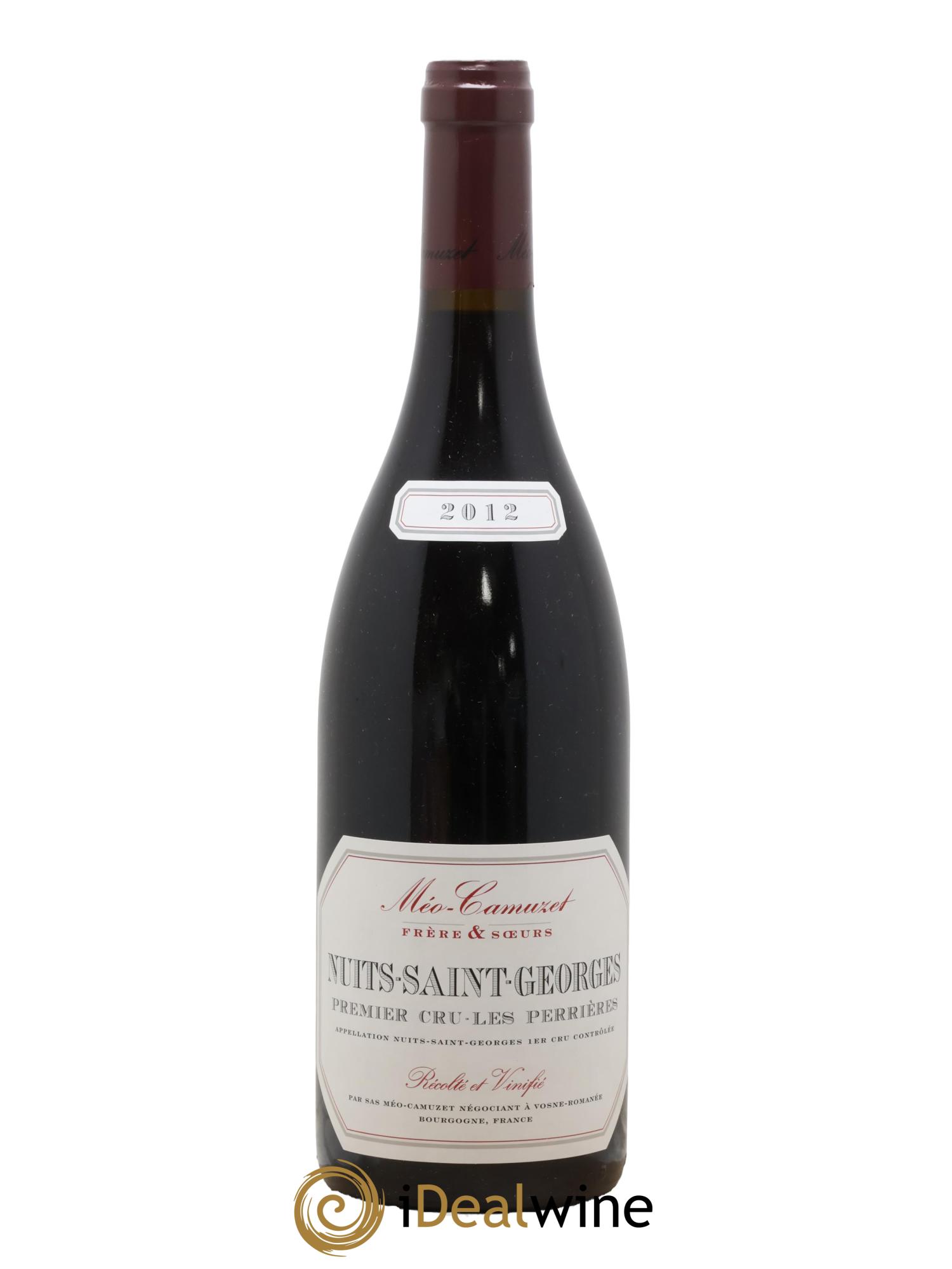Nuits-Saint-Georges 1er Cru Les Perrières Méo-Camuzet (Frère & Soeurs)  2012 - Lot de 1 bouteille - 0