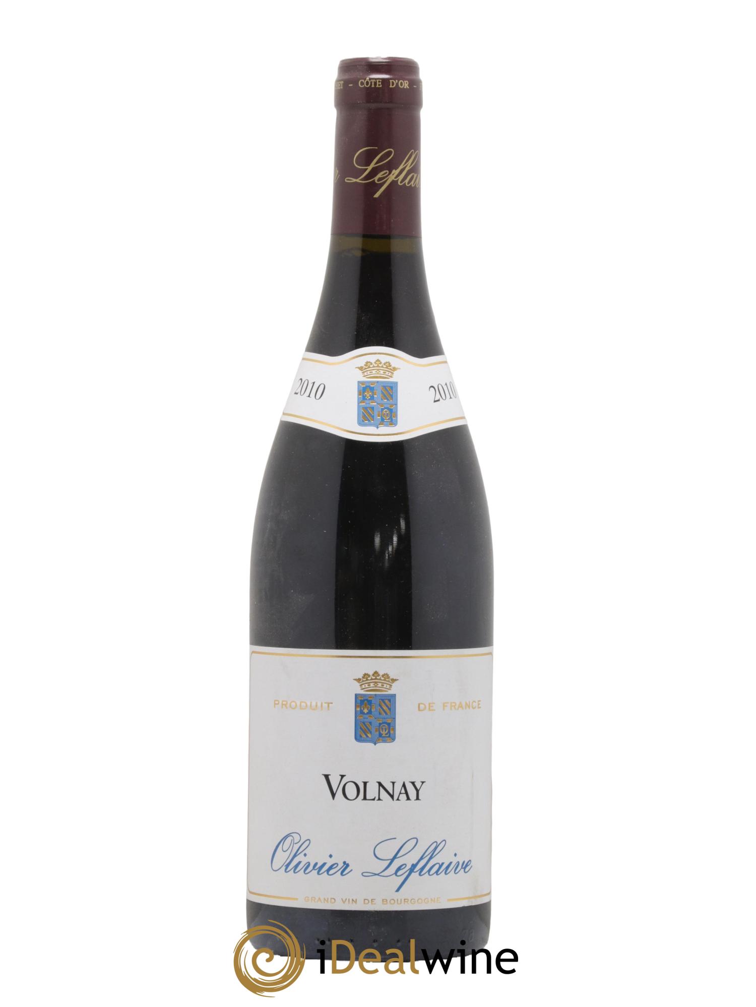 Volnay Olivier Leflaive 2010 - Lot de 1 bouteille - 0