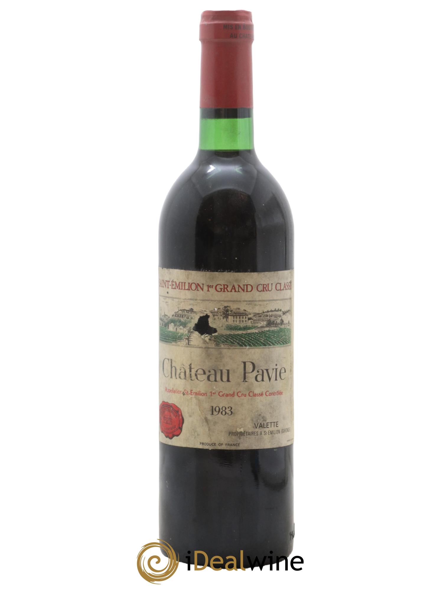 Château Pavie 1er Grand Cru Classé A 1983 - Lot de 1 bouteille - 0