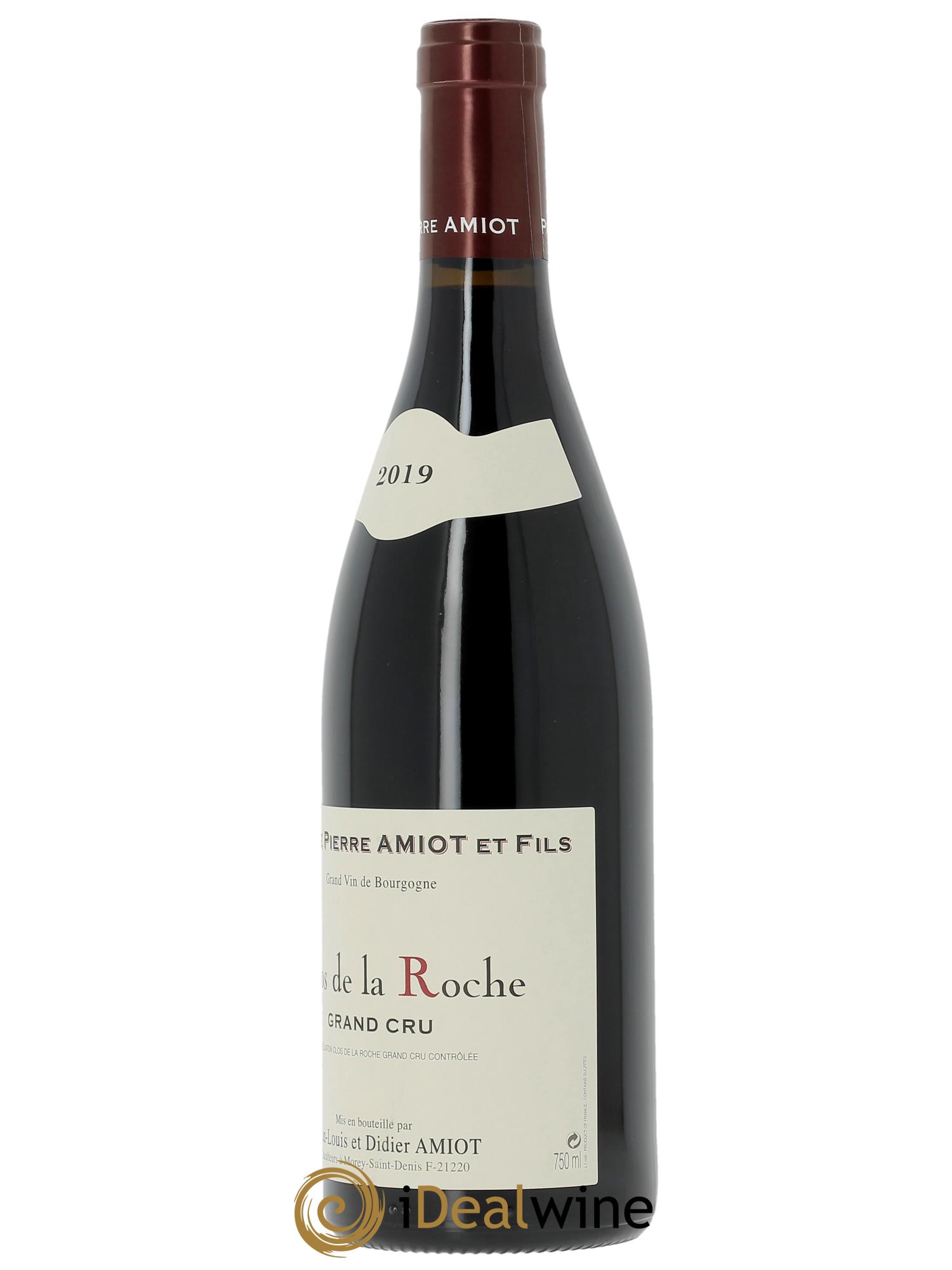 Clos de la Roche Grand Cru Pierre Amiot et Fils (Domaine) 2019 - Lot de 1 bouteille - 1
