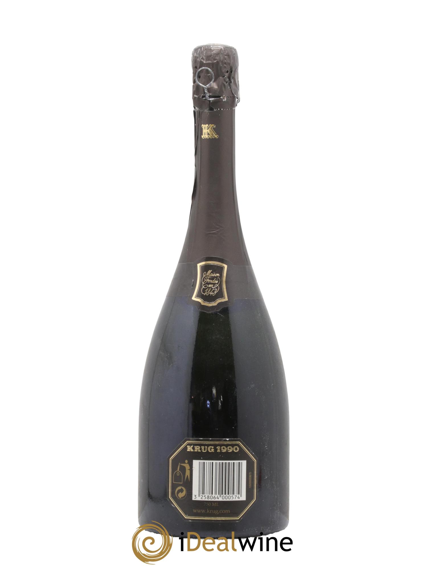 Vintage Krug 1990 - Lot of 1 bottle - 1