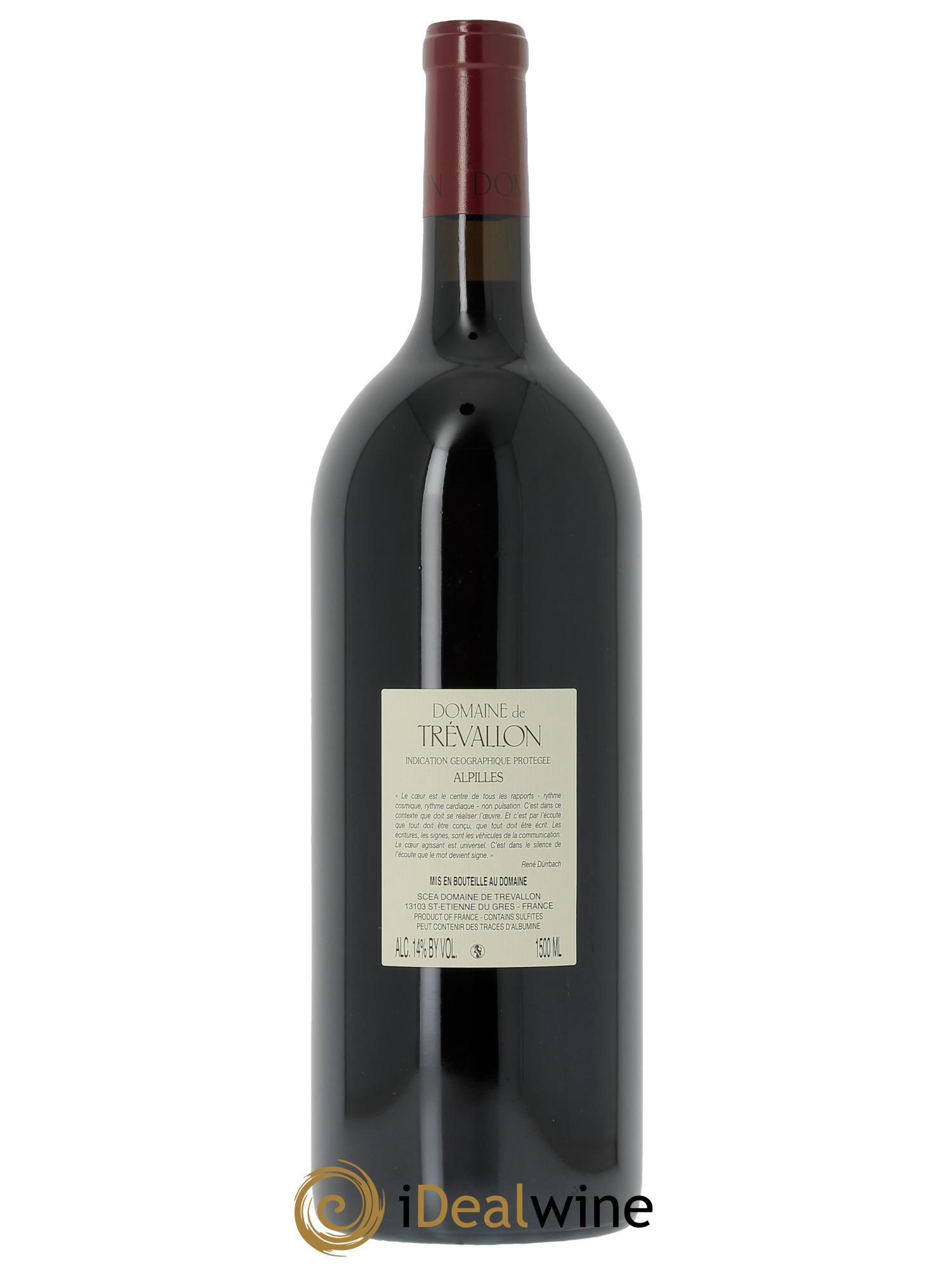 Alpilles Trévallon (Domaine de) Eloi Dürrbach  2023 - Posten von 1 Magnum - 1