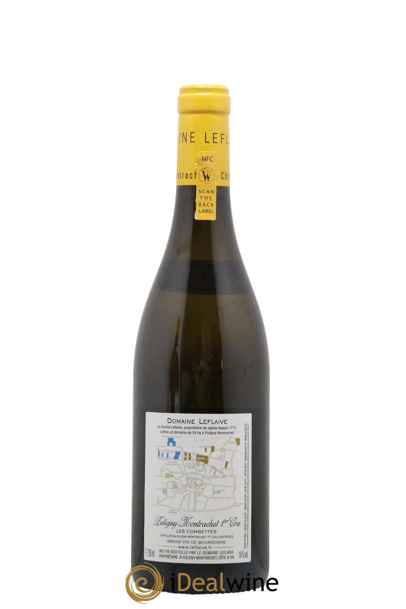 Puligny-Montrachet 1er Cru Les Combettes Leflaive (Domaine) 2019 - Lot de 1 bouteille - 1