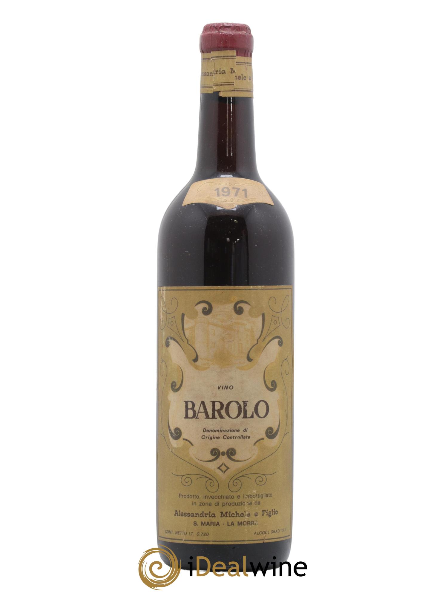 Acquista Barolo DOCG Alessandria Michele 1971 (lot: 2338050)