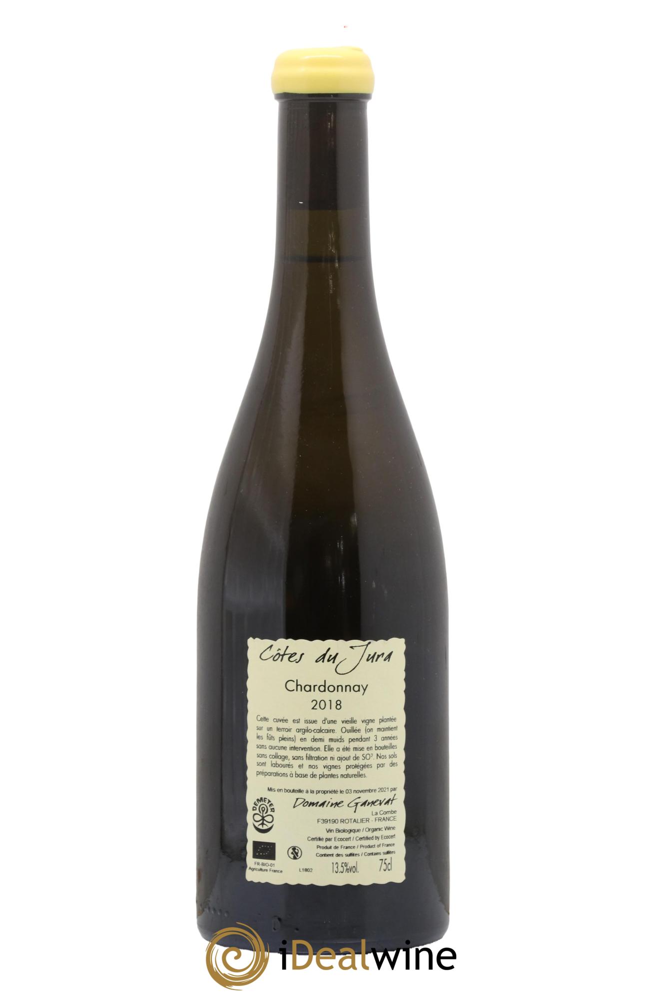 Côtes du Jura Les Chamois du Paradis Jean-François Ganevat (Domaine) 2018 - Lot of 1 bottle - 1