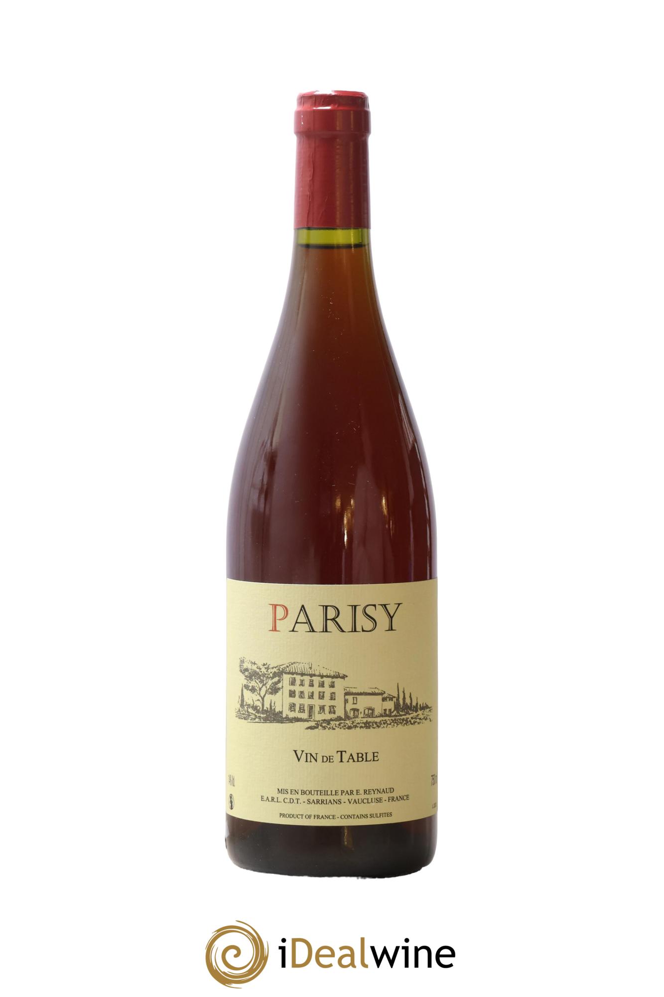 Vin de Table Parisy Emmanuel Reynaud 2022 - Posten von 1 Flasche - 0