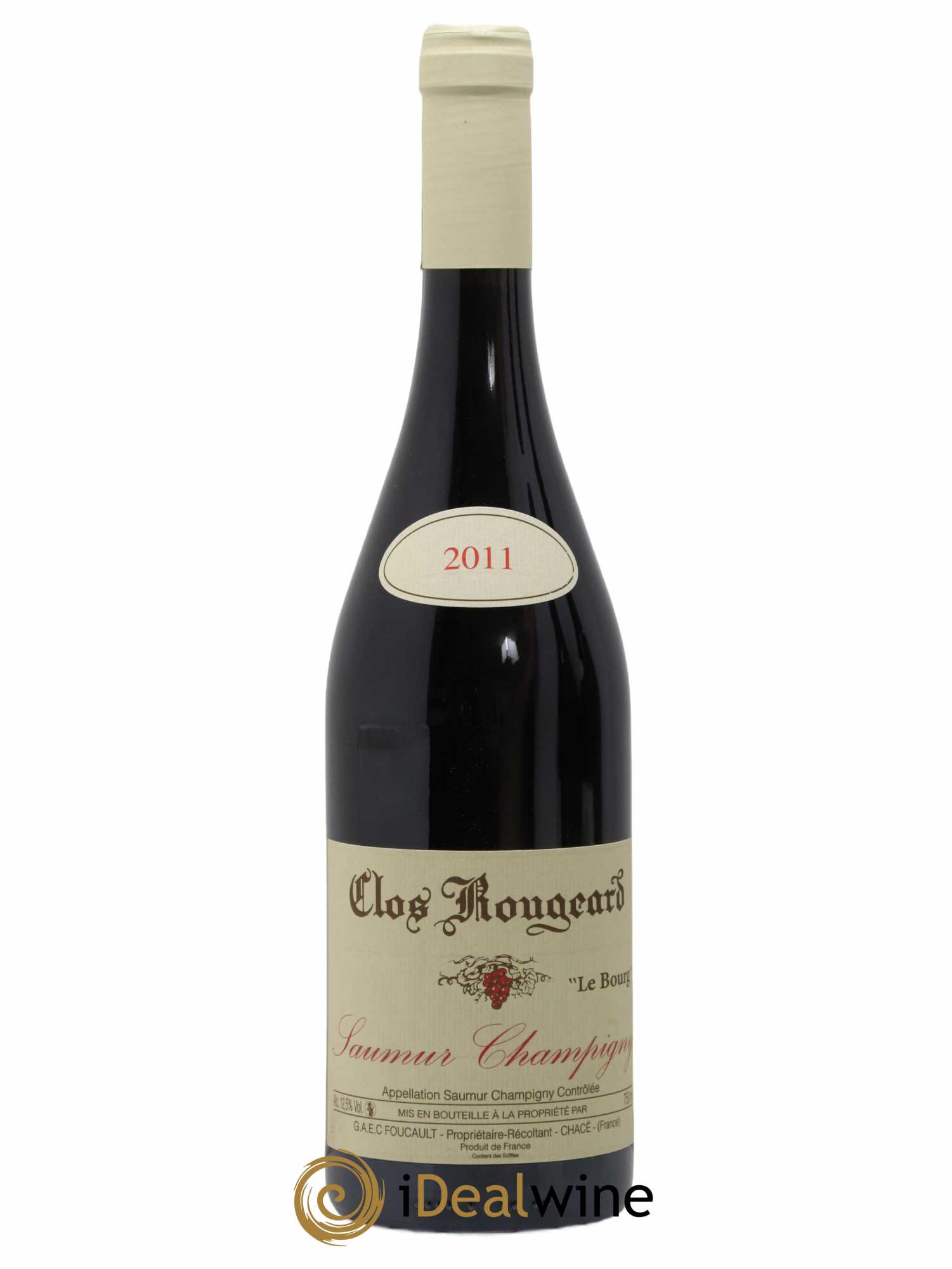 Saumur-Champigny Le Bourg Clos Rougeard 2011 - Lot de 1 bouteille - 0