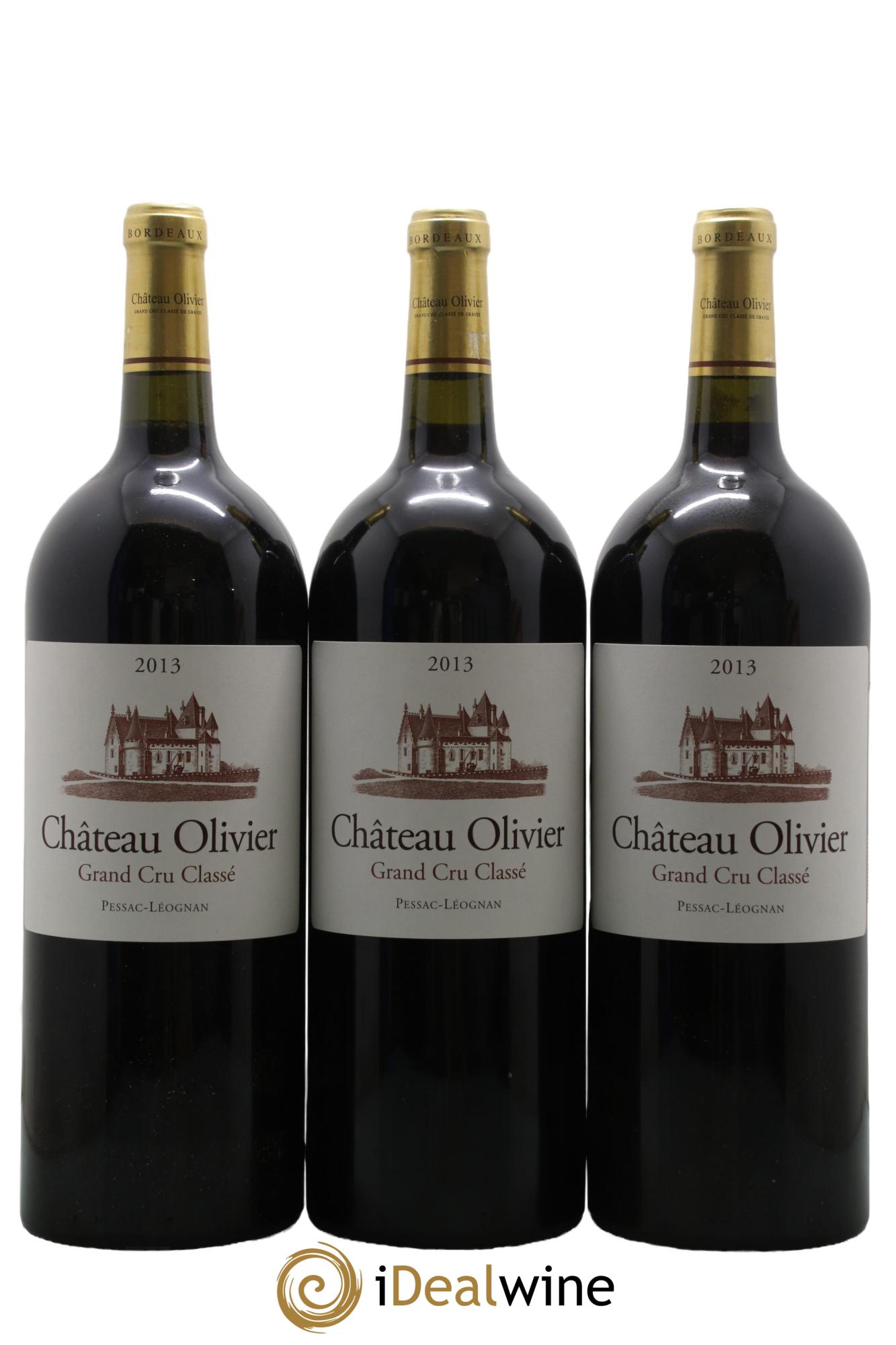 Château Olivier Cru Classé de Graves 2013 - Lot de 6 magnums - 2