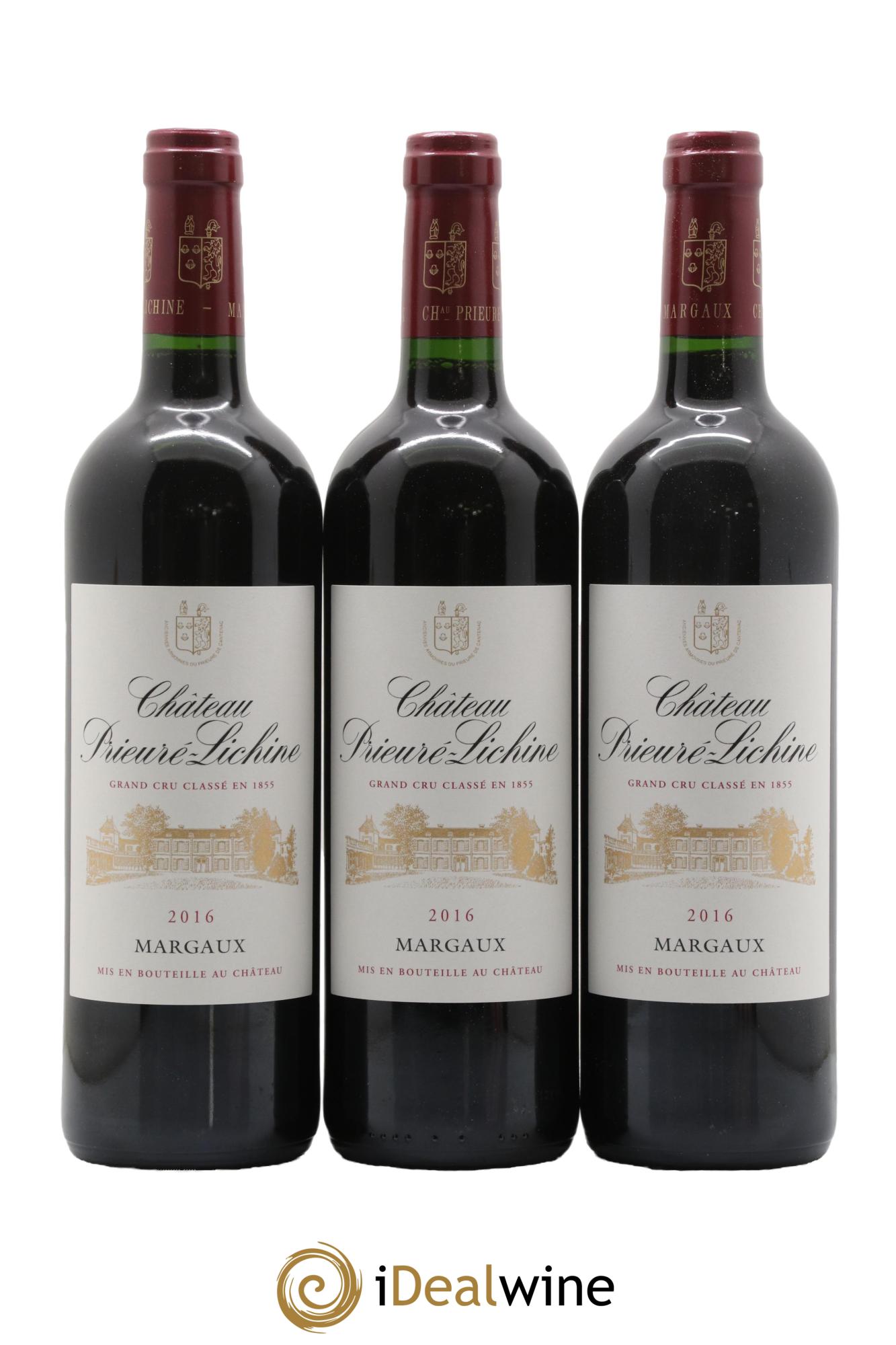 Château Prieuré Lichine 4ème Grand Cru Classé 2016 - Lot de 6 bouteilles - 1