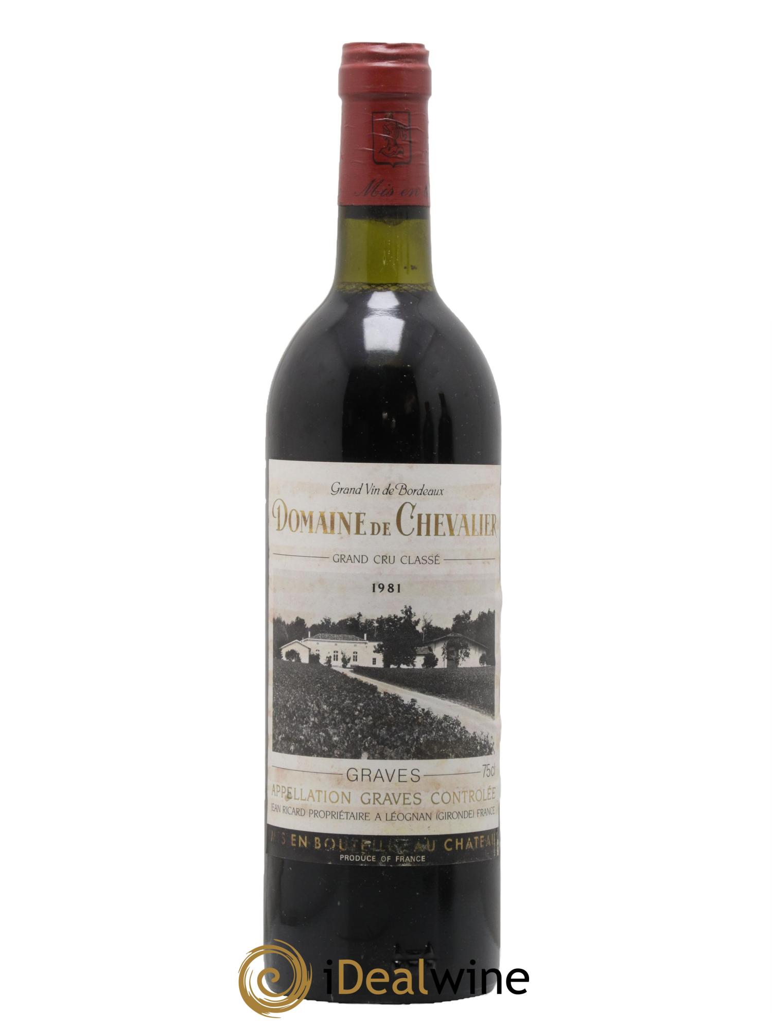 Domaine de Chevalier Cru Classé de Graves 1981 - Lot de 1 bouteille - 0