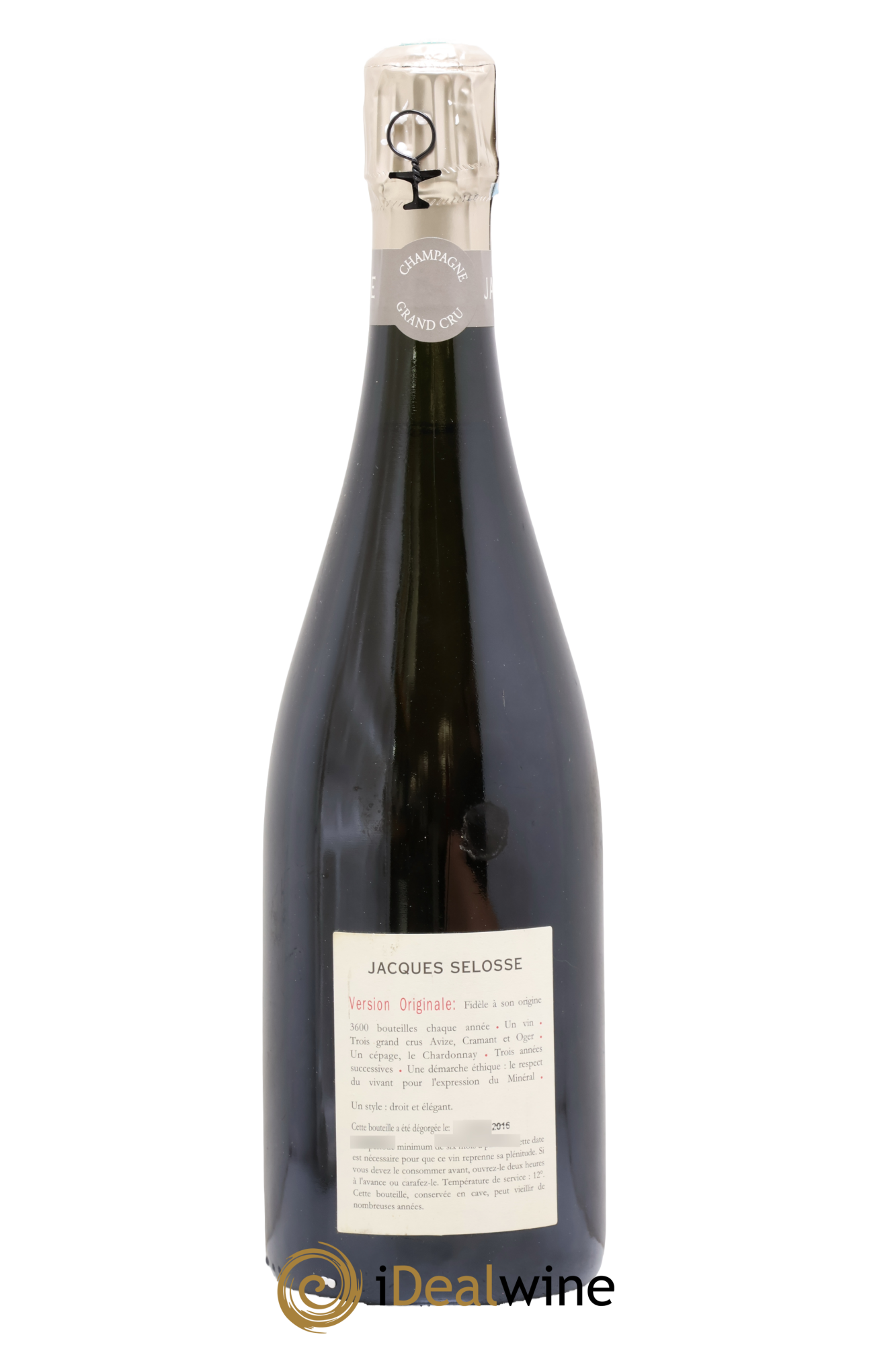 Version Originale Jacques Selosse - Lot of 1 bottle - 1