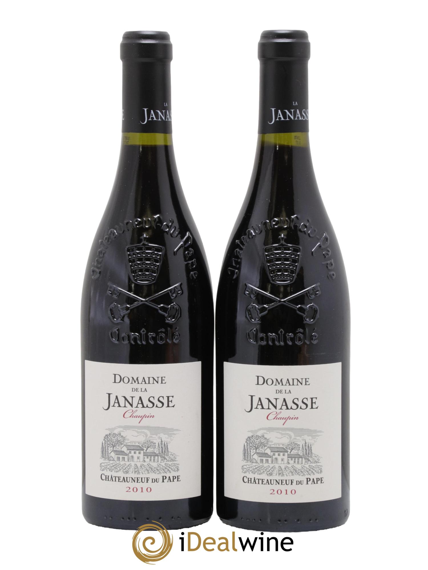 Châteauneuf-du-Pape Cuvée Chaupin La Janasse (Domaine de) 2010 - Posten von 2 Flaschen - 0