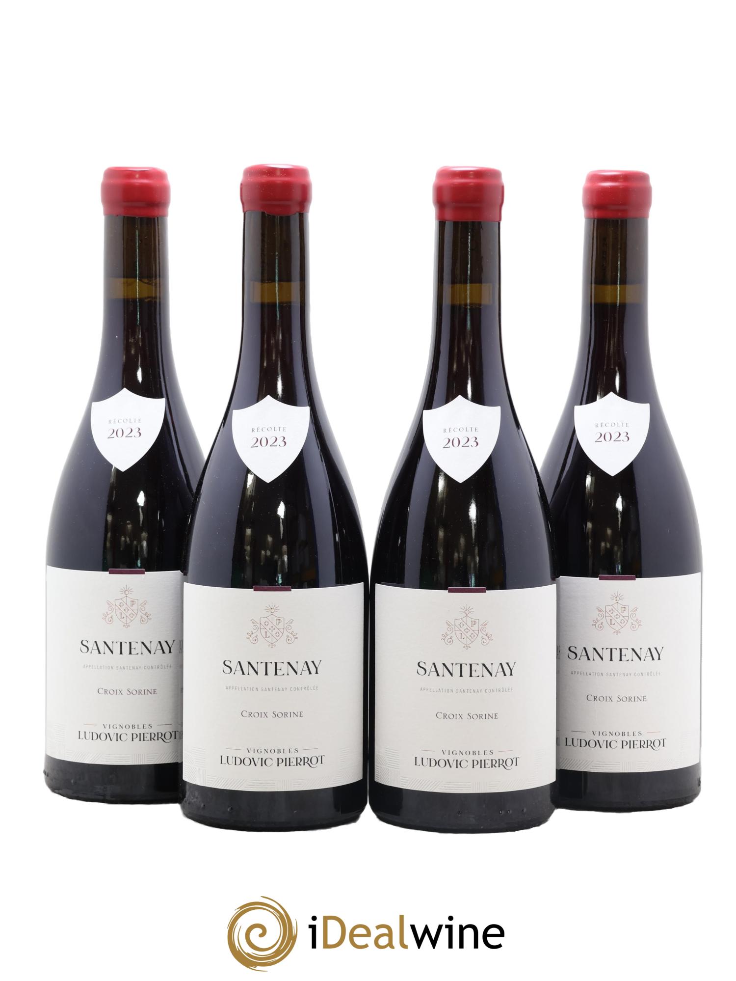 Santenay Croix Sorine ludovic pierrot 2023 - Lot de 4 bouteilles - 0