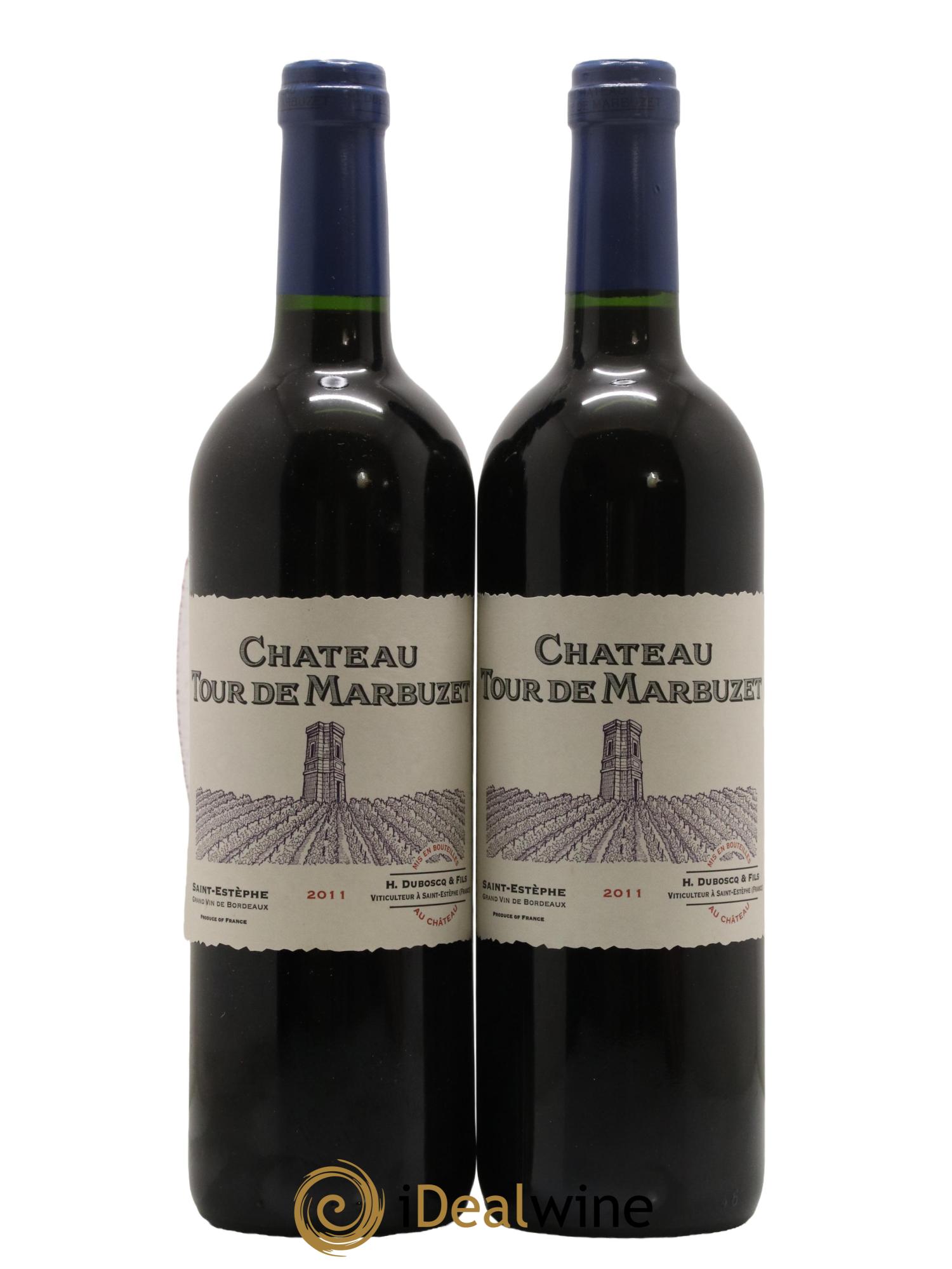 Château Tour de Marbuzet 2011 - Posten von 2 Flaschen - 0