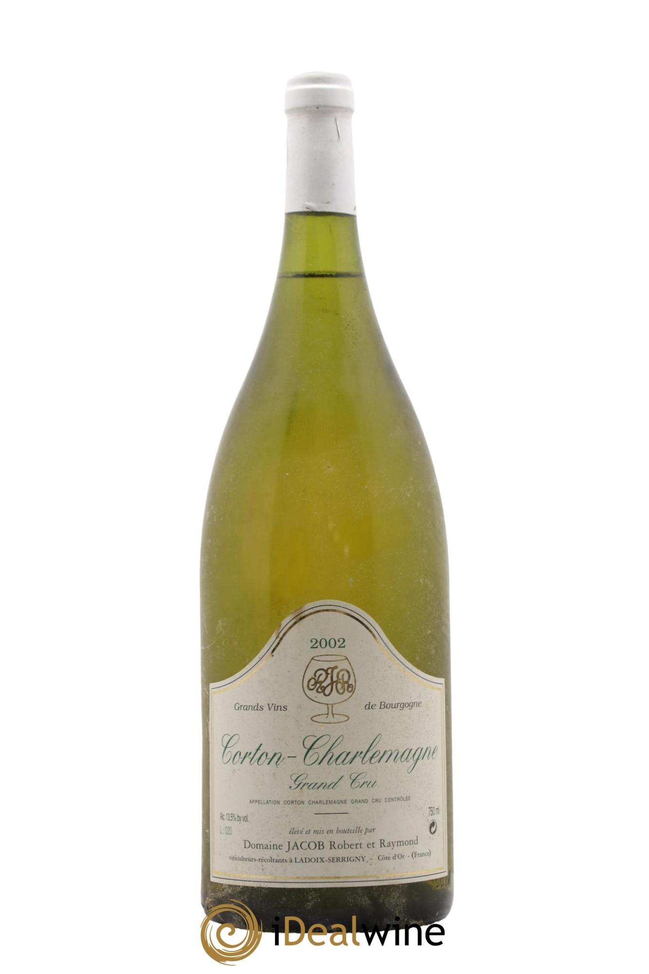 Corton-Charlemagne Grand Cru Jacob (Domaine) 2002 - Lot de 1 magnum - 0