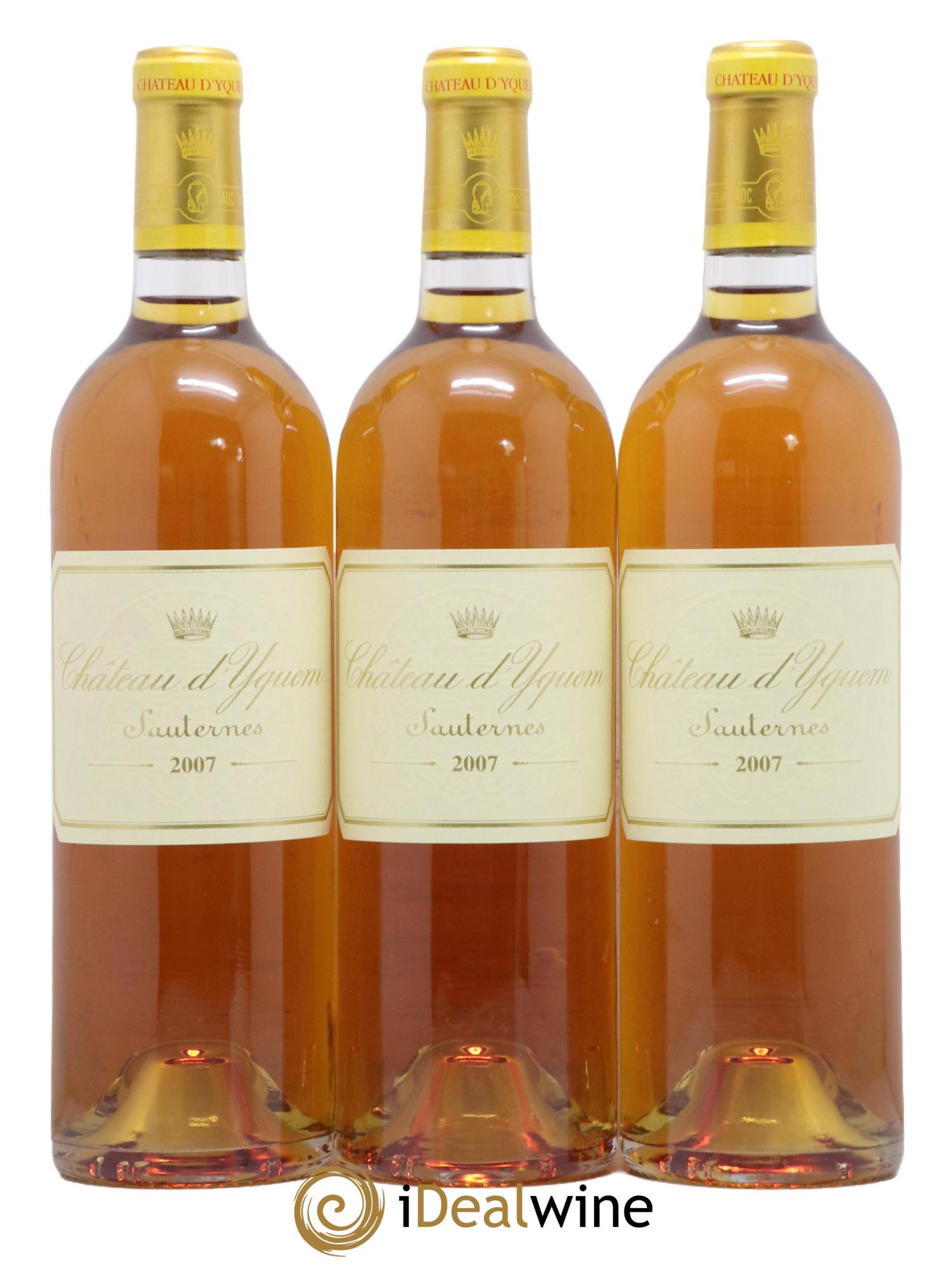 Château d' Yquem 1er Cru Classé Supérieur 2007 - Lot de 6 bouteilles - 3
