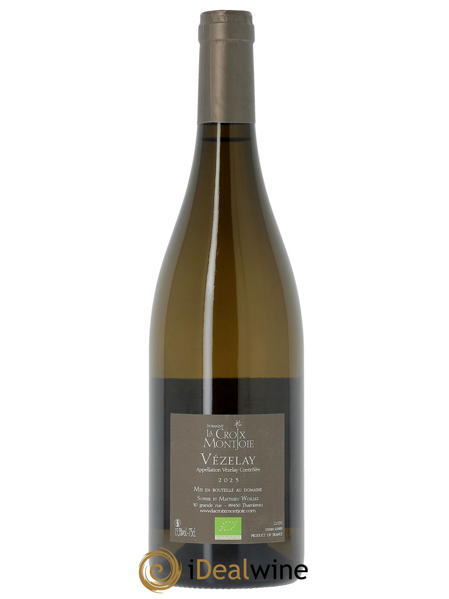 Vézelay L'Impatiente Domaine de la Croix Montjoie  2023 - Posten von 1 Flasche - 1