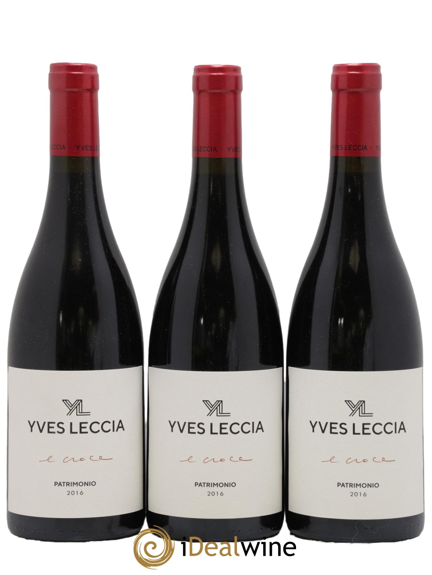 Patrimonio Yves Leccia E.Croce 2016 - Lot de 3 bouteilles - 0