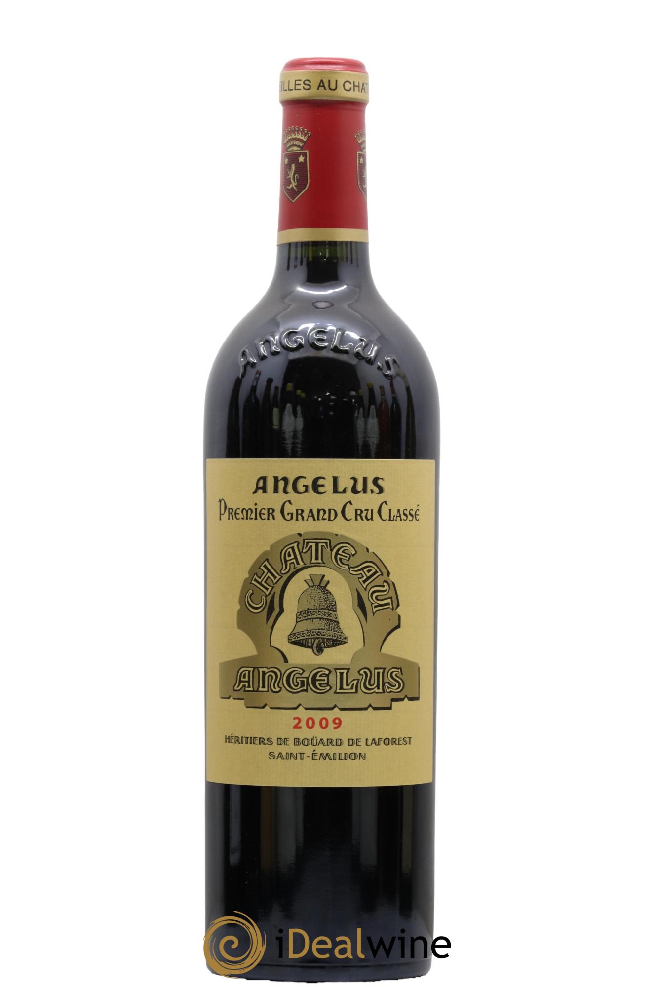 Château Angélus 1er Grand Cru Classé A 2009 - Lot de 1 bouteille - 0