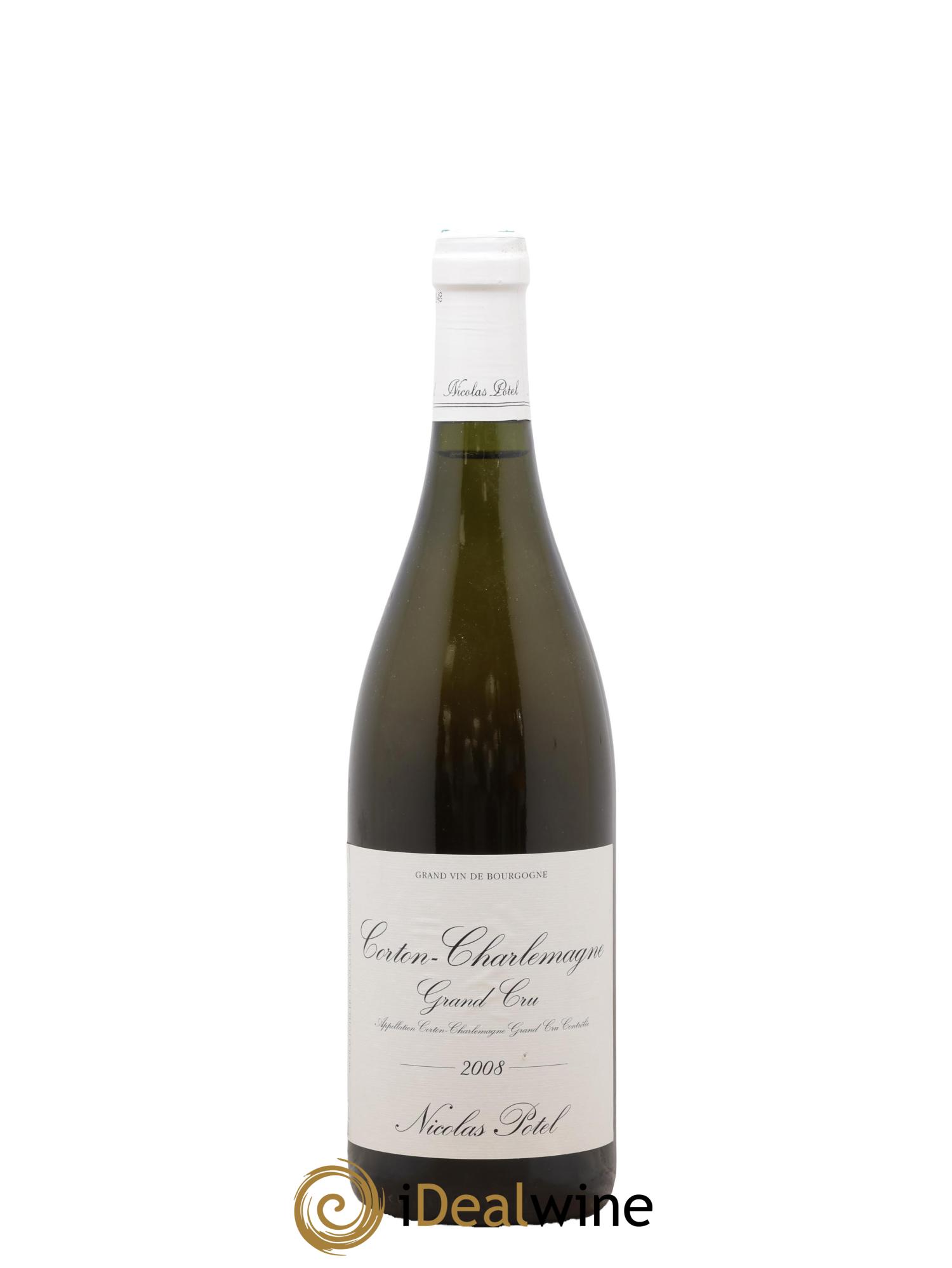 Corton-Charlemagne Grand Cru Nicolas Potel 2008 - Lot de 1 bouteille - 0