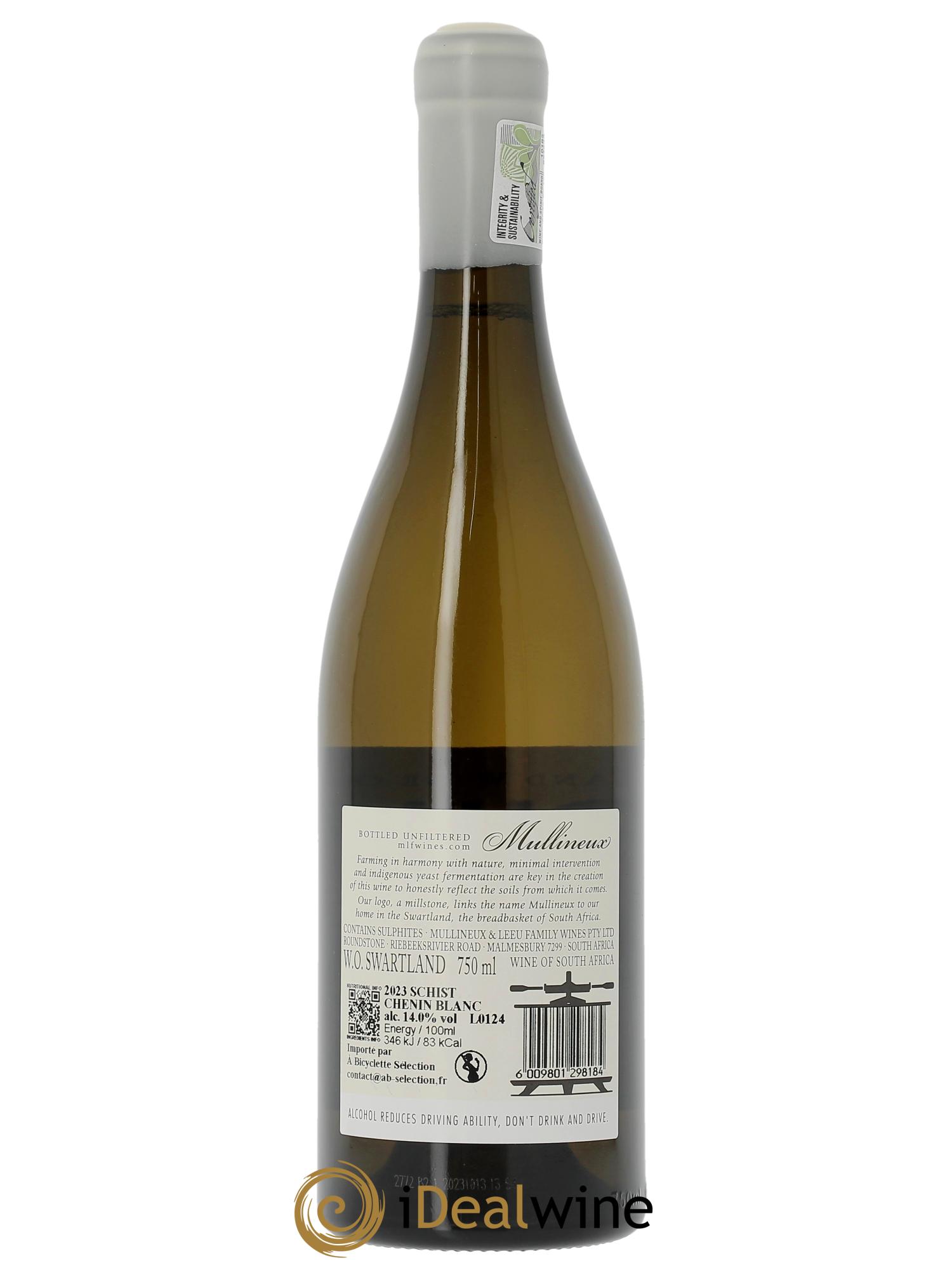 Swartland Mullineux & Leeu Single Terroir Schist Chenin  2023 - Lot of 1 bottle - 1
