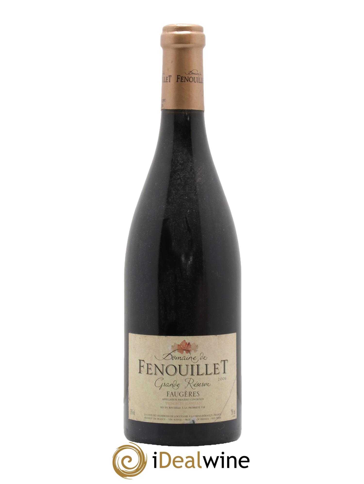 Faugères Grande Réserve Domaine de Fenouillet 2006 - Lot de 1 bouteille - 0