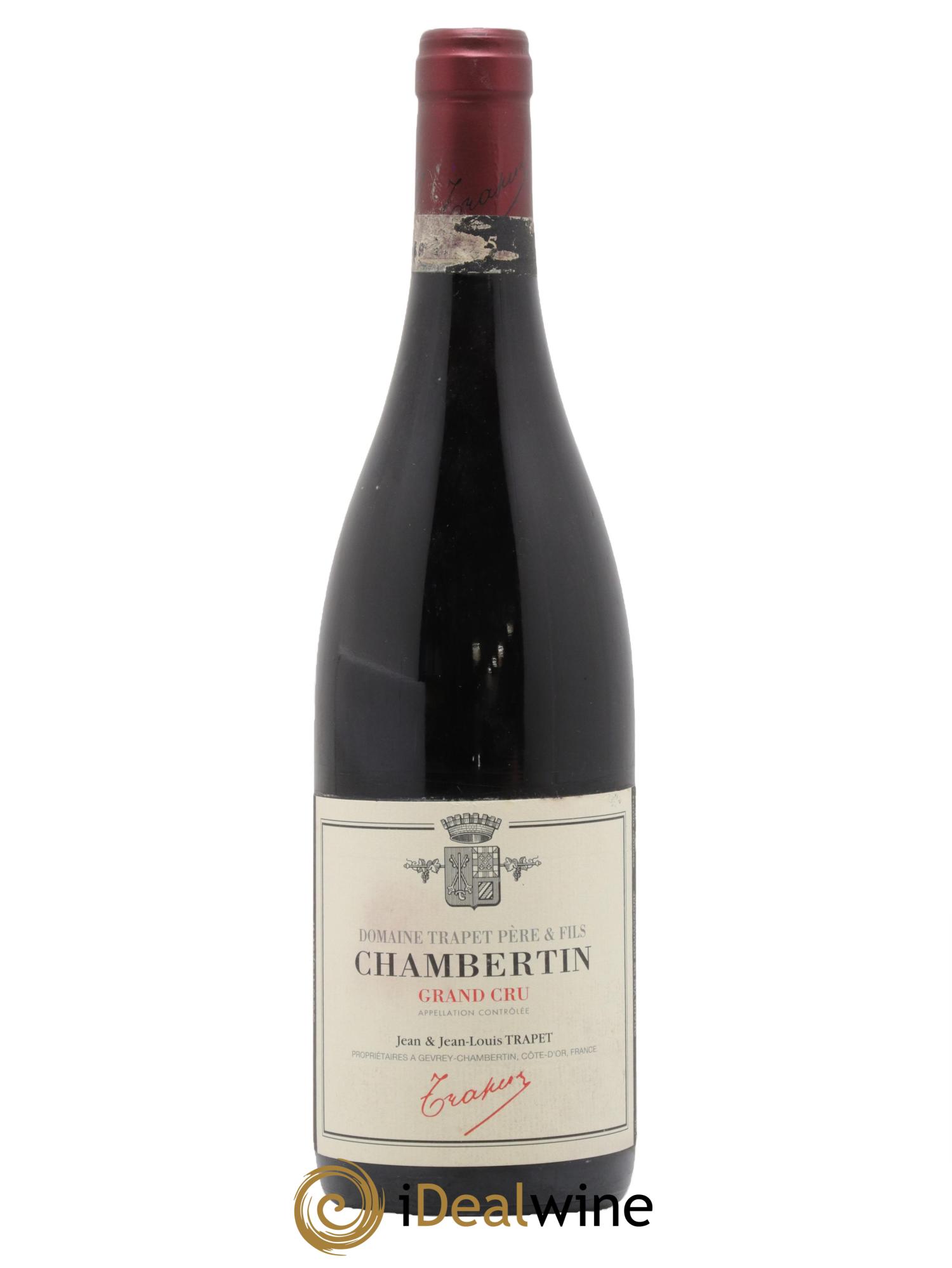 Chambertin Grand Cru Domaine Trapet 2015 - Lot de 1 bouteille - 0