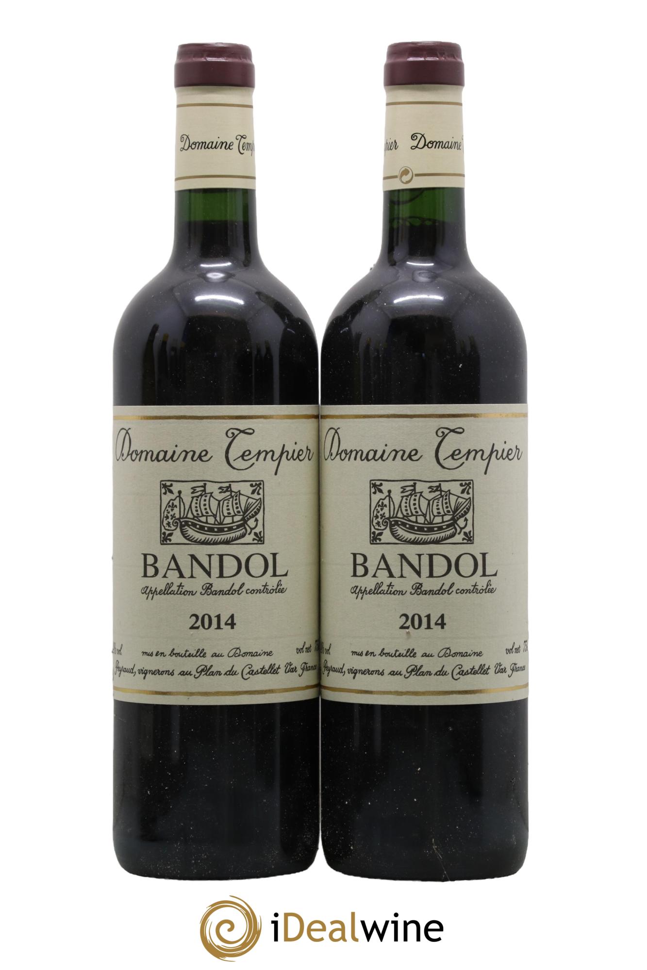 Bandol Domaine Tempier Famille Peyraud 2014 - Lot de 2 bouteilles - 0