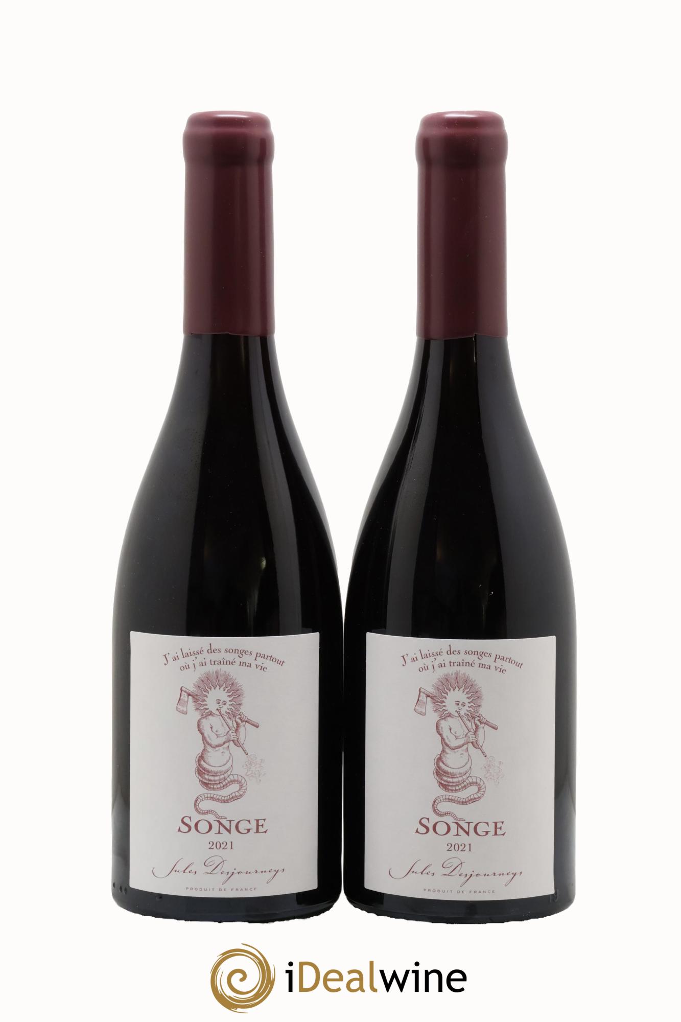 Vin de France Songe Jules Desjourneys 2021 - Lot of 4 bottles - 1