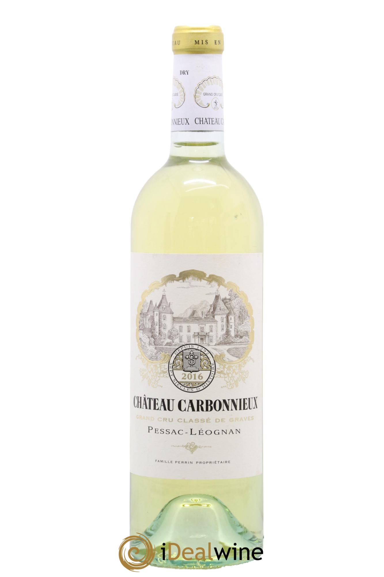 Château Carbonnieux Cru Classé de Graves 2016 - Lot de 1 bouteille - 0
