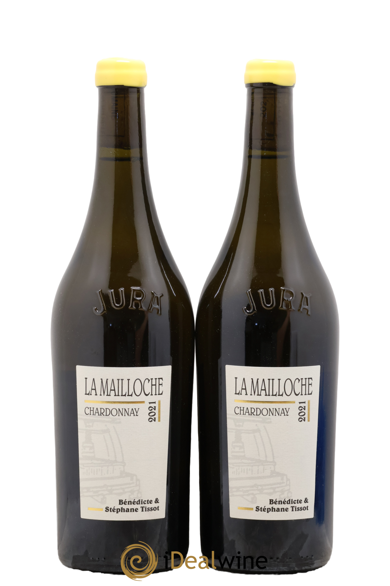 Arbois La Mailloche Bénédicte et Stéphane Tissot 2021 - Posten von 2 Flaschen - 0