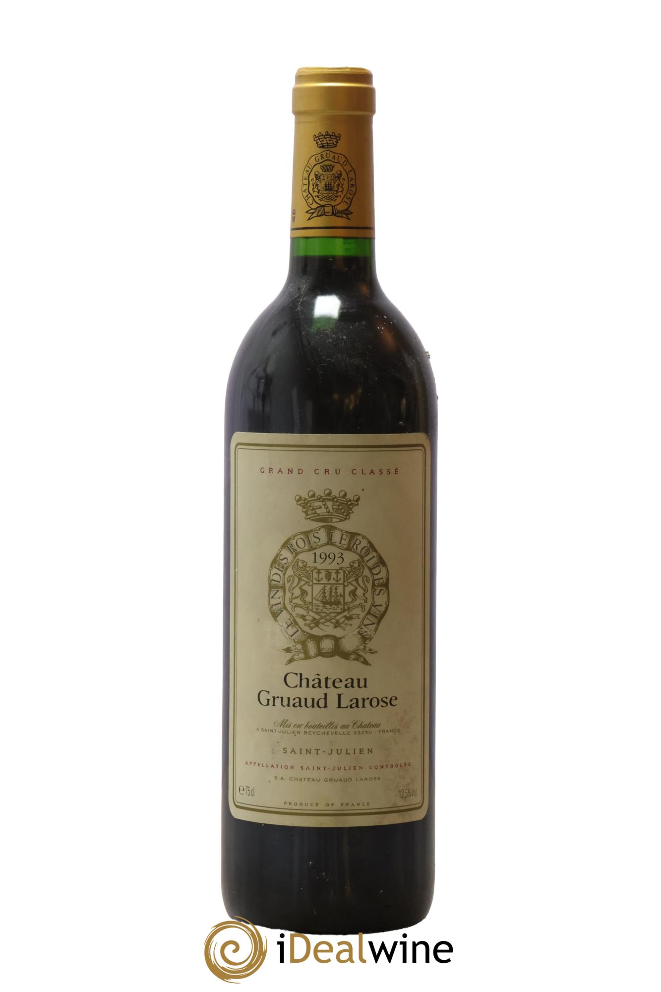 Château Gruaud Larose 2ème Grand Cru Classé 1993 - Lot of 1 bottle - 0
