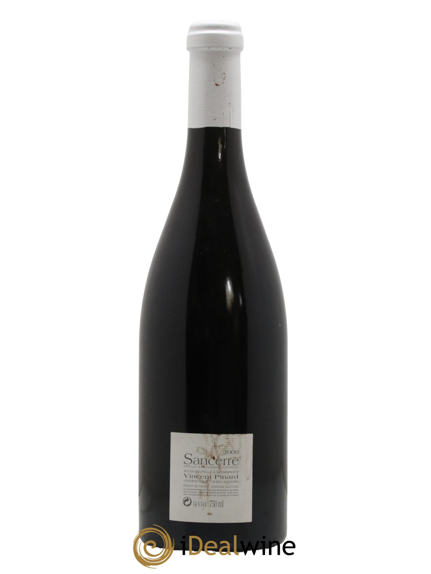 Sancerre Vendanges Entières Vincent Pinard 2009 - Posten von 1 Flasche - 1
