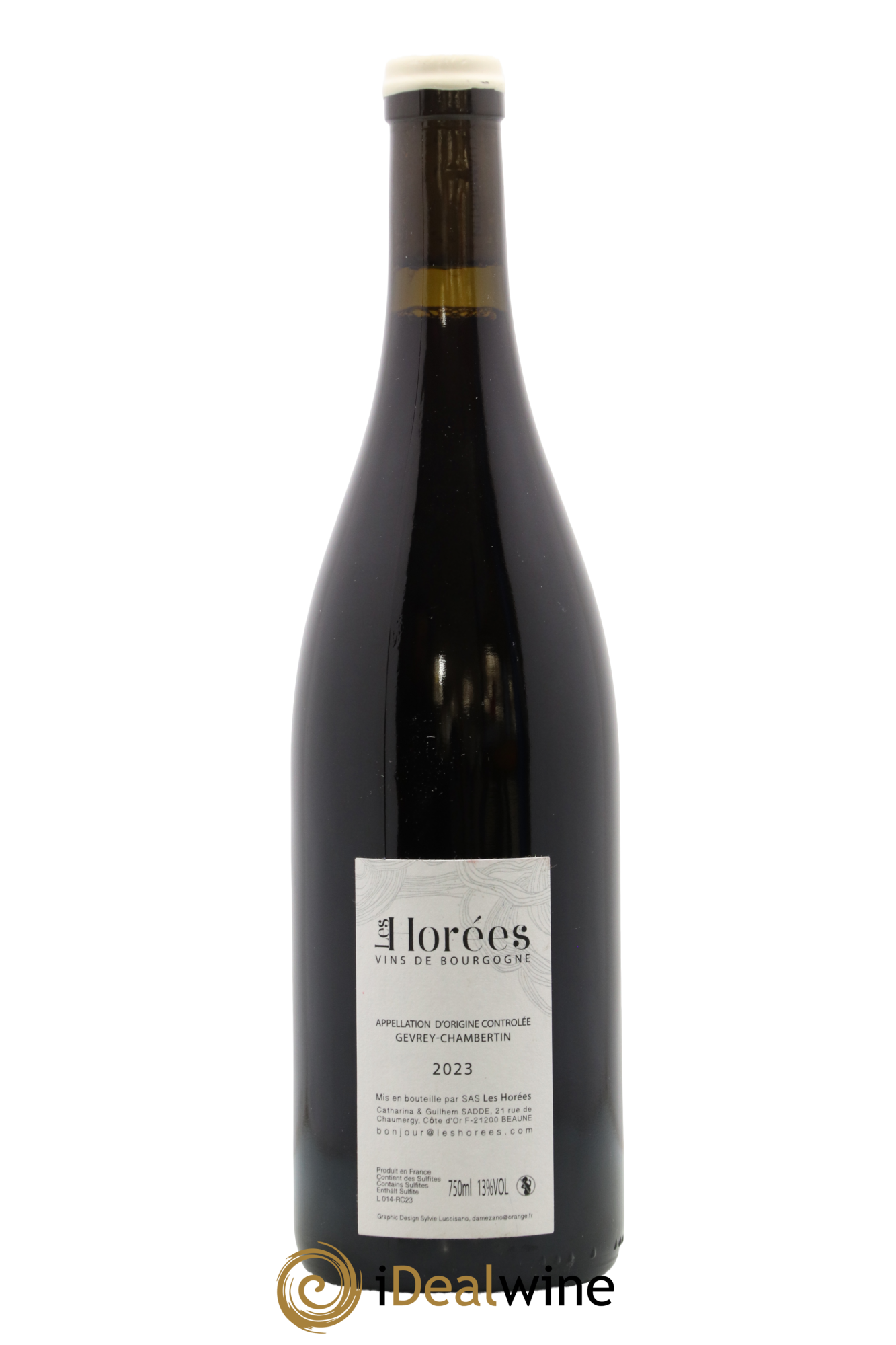 Gevrey-Chambertin J'écris ton nom Les Horées 2023 - Lot of 1 bottle - 1