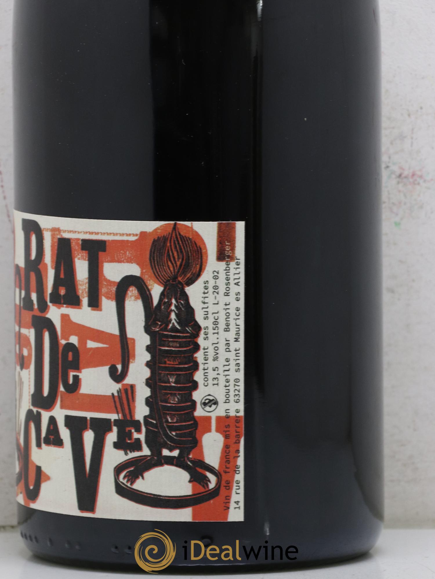 Vin de France Rat de Cave Benoit Rosenberger 2020 - Lot de 1 magnum - 1