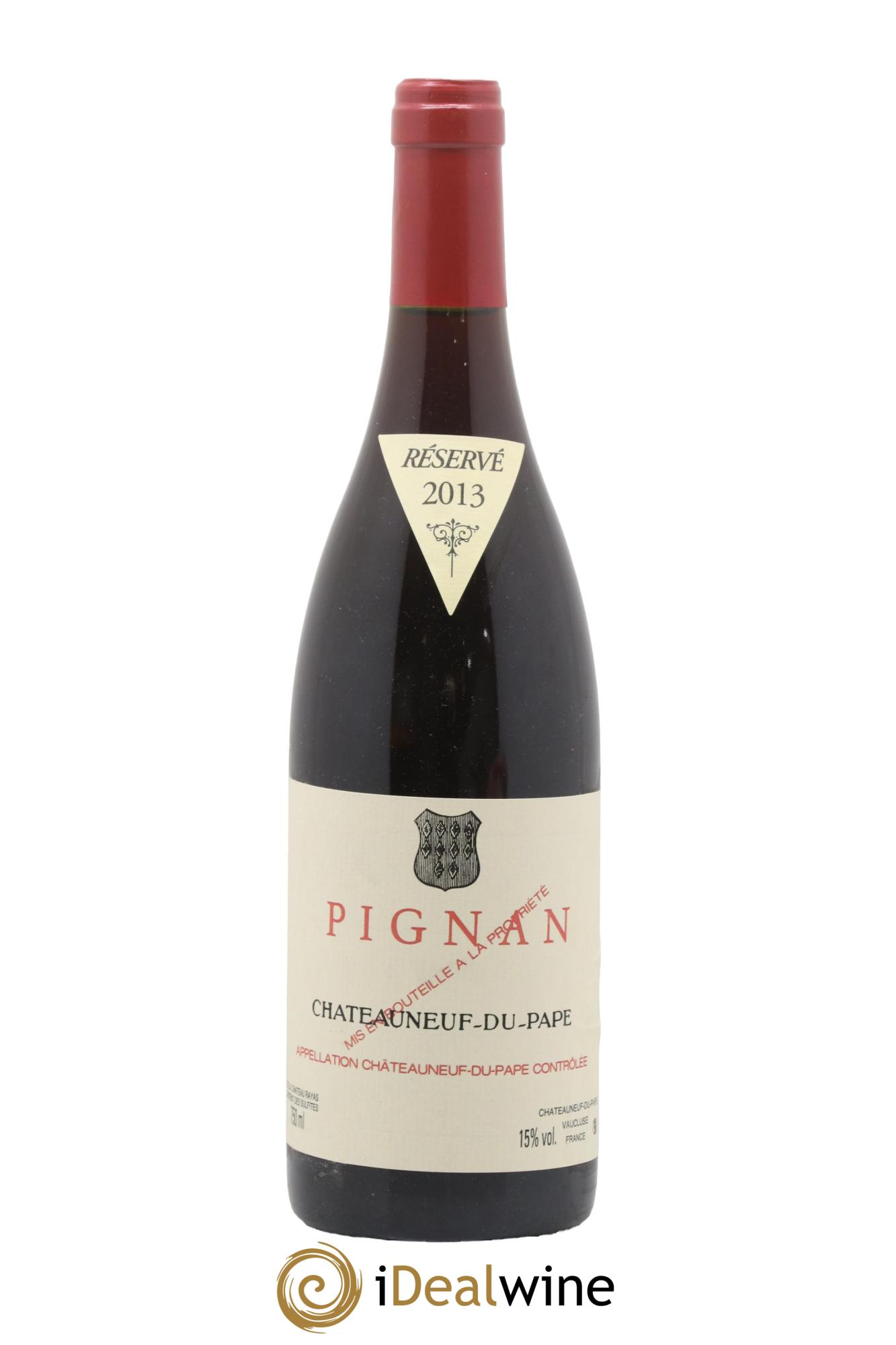 Châteauneuf-du-Pape Pignan Emmanuel Reynaud 2013 - Lot de 1 bouteille - 0