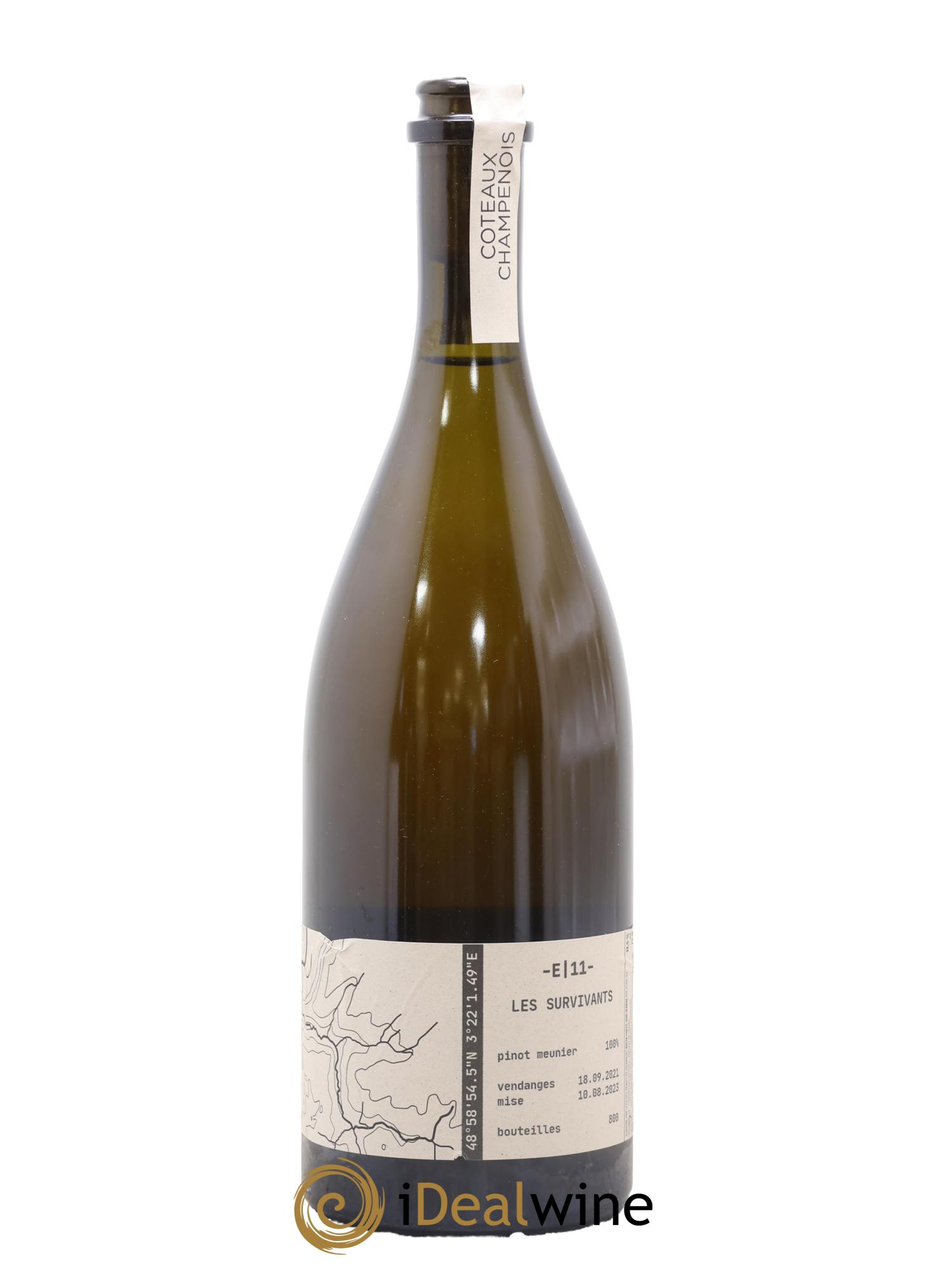 Coteaux Champenois Exploration Les Survivants E11 Tom Gauditiabois 2021 - Posten von 1 Flasche - 1