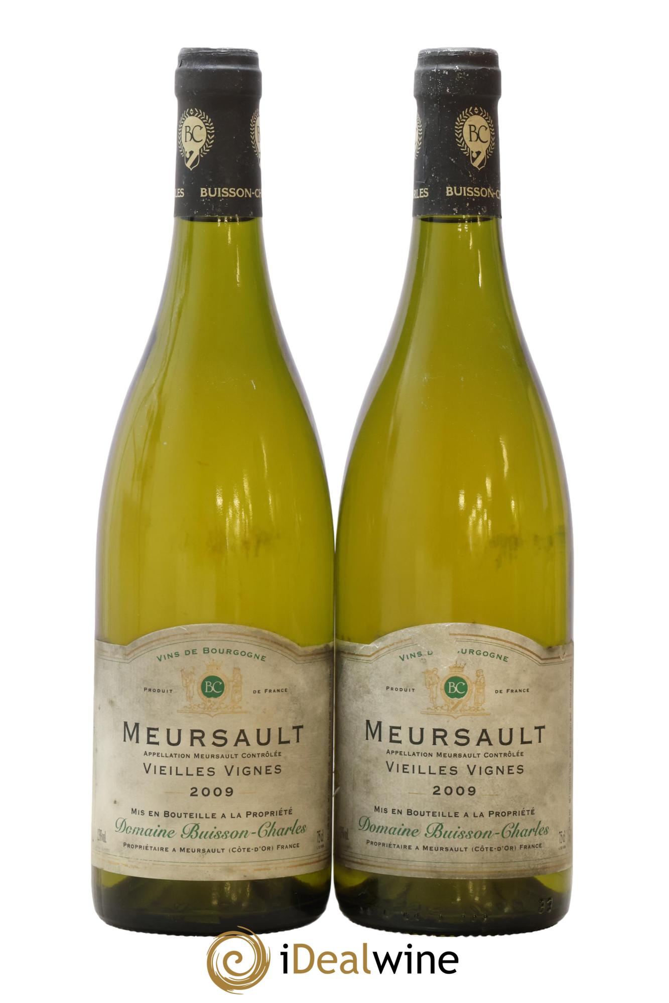 Meursault Vieilles Vignes Buisson-Charles (Domaine) 2009 - Lot de 2 bouteilles - 0