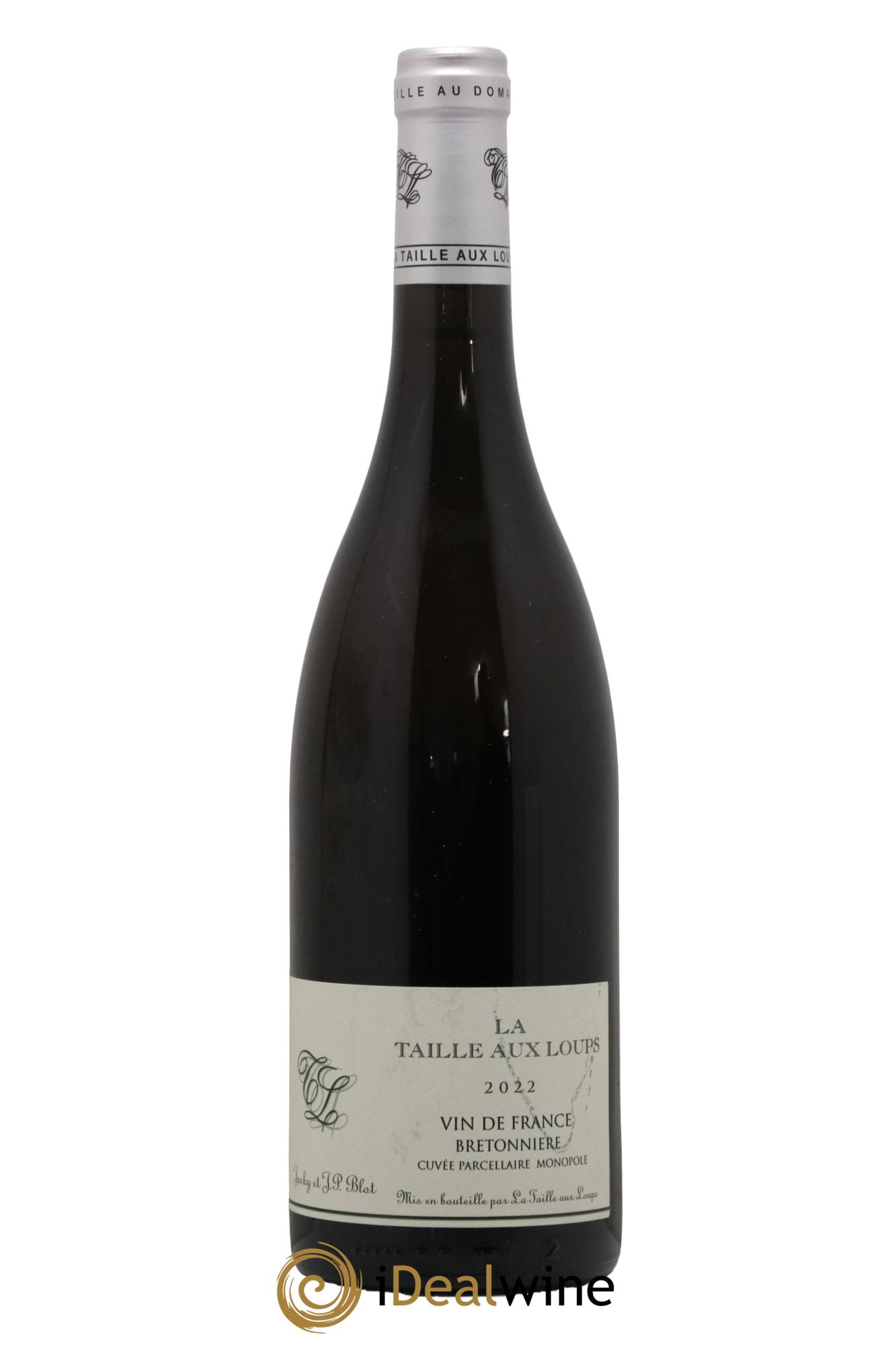 Vin de France Bretonnière Cuvée Parcellaire Monopole La Taille aux Loups 2022 - Lot de 1 bouteille - 0