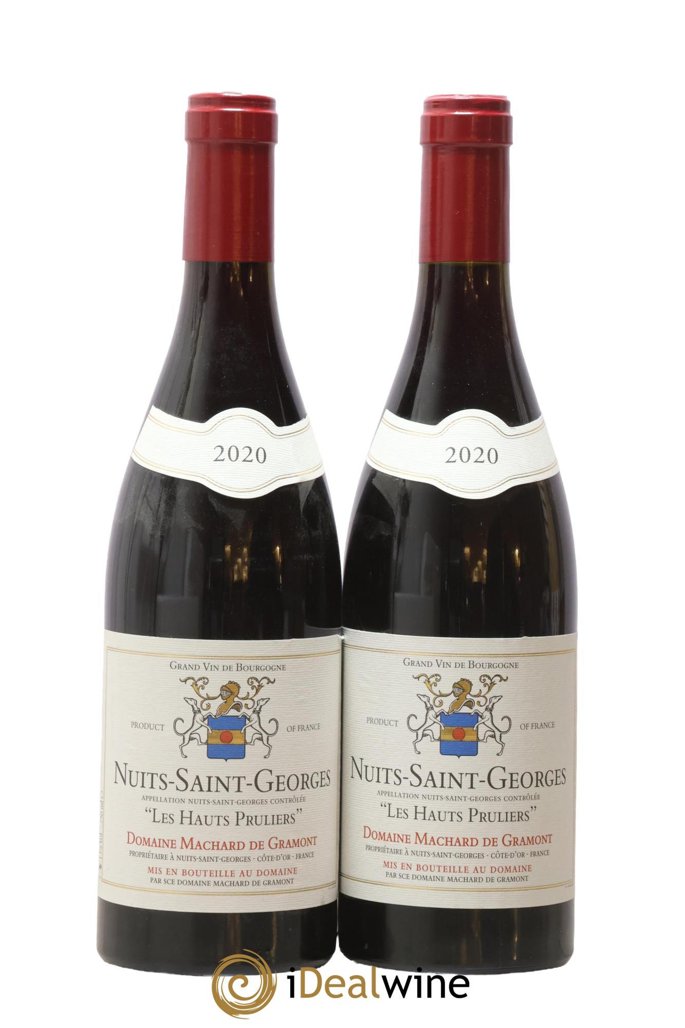 Nuits-Saint-Georges Les Hauts-Pruliers Machard de Gramont 2020 - Lot de 2 bouteilles - 0