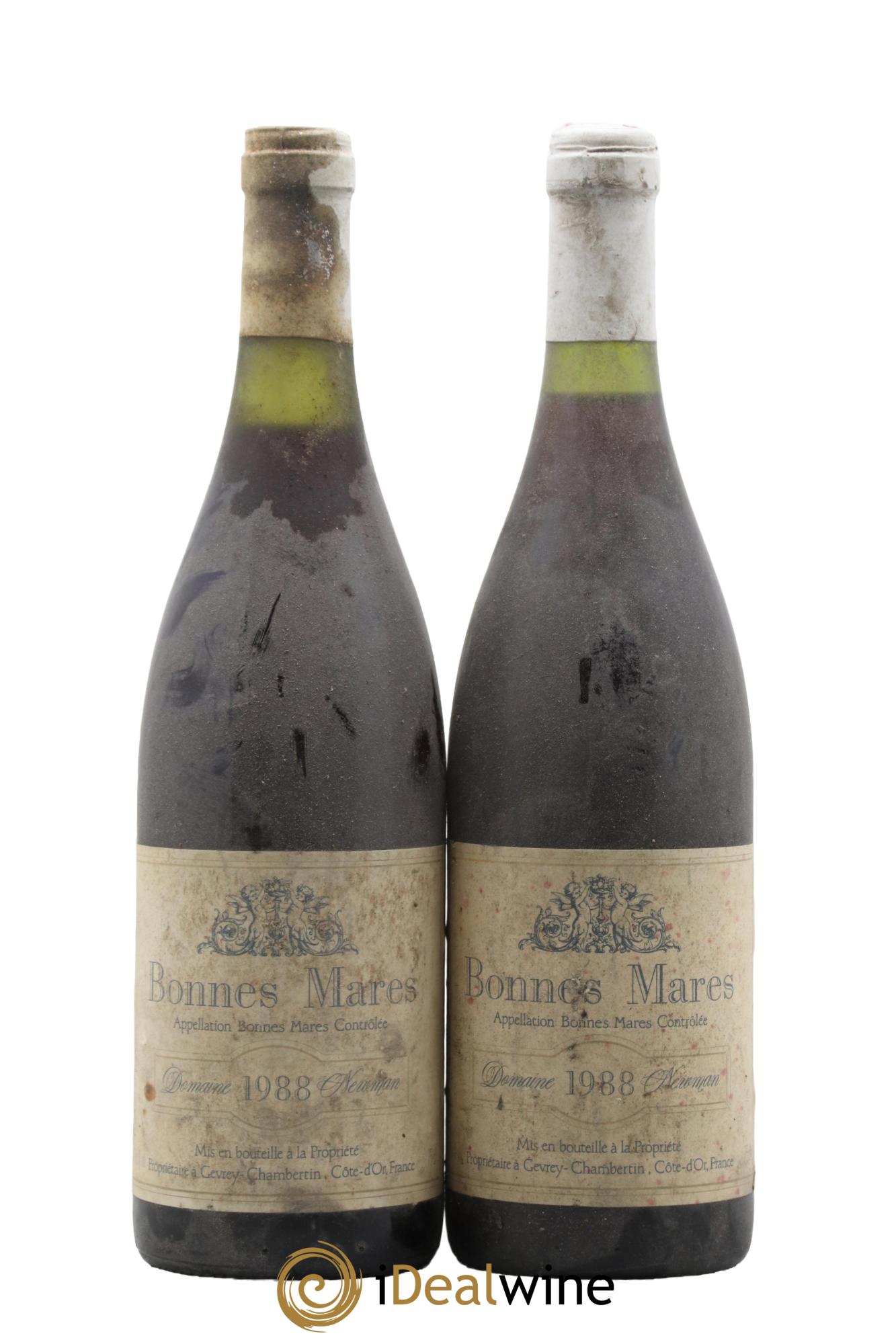 Bonnes-Mares Grand Cru Newman 1988 - Lot de 2 bouteilles - 0