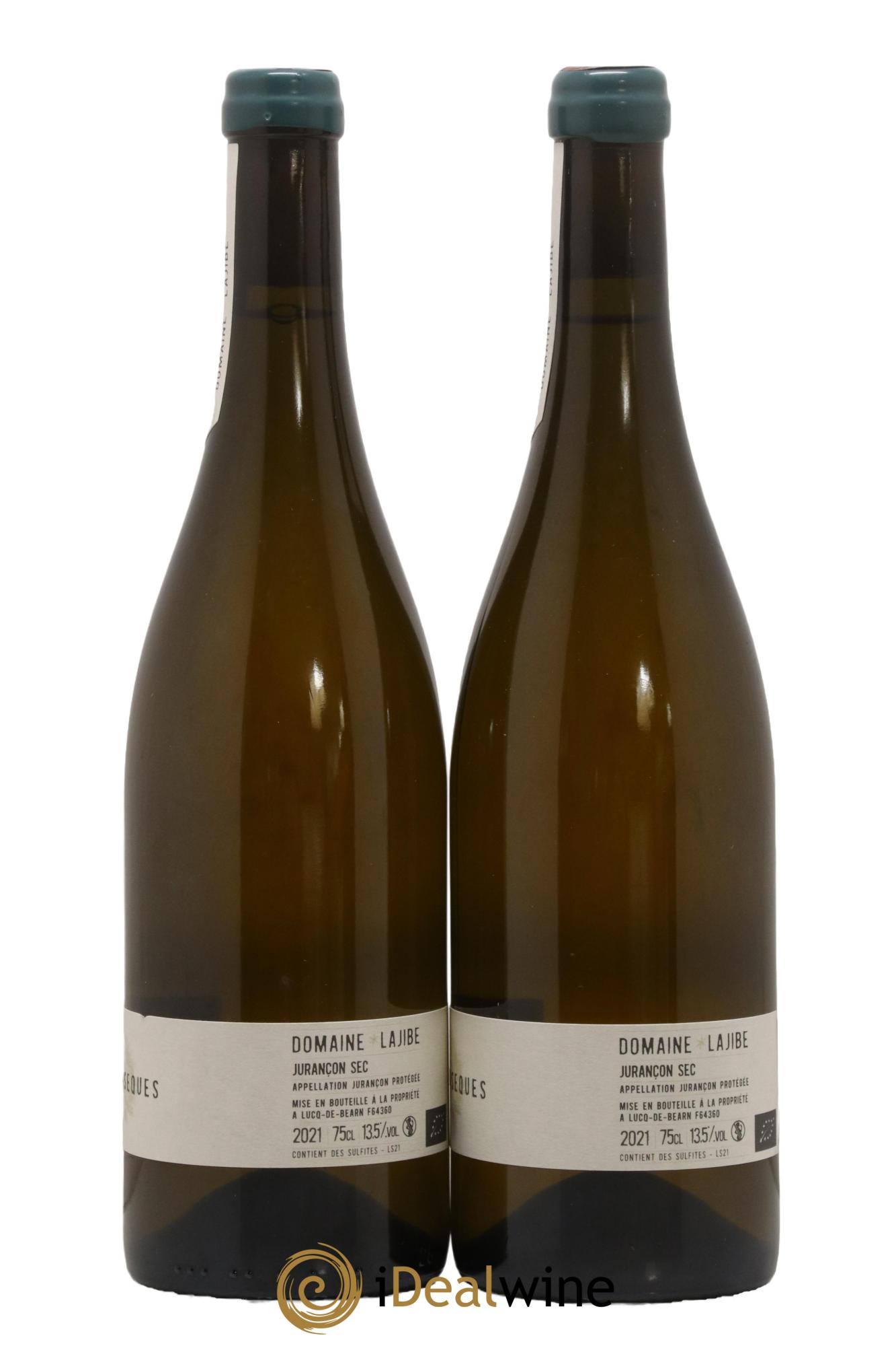 Jurançon sec Serres-Seques Domaine Lajibe - Jean-Baptiste Semmartin 2021 - Lot de 2 bouteilles - 1