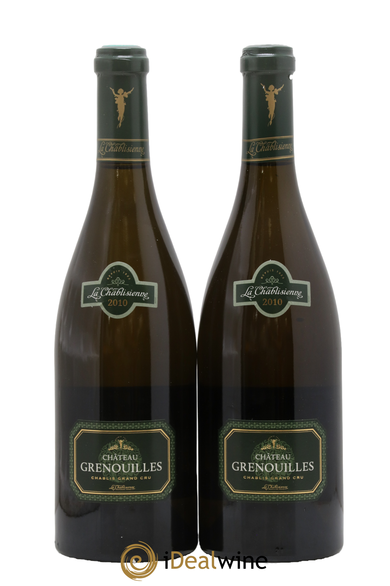 Chablis Grand Cru Grenouilles Château Grenouille - La Chablisienne 2010 - Lot de 2 bouteilles - 0