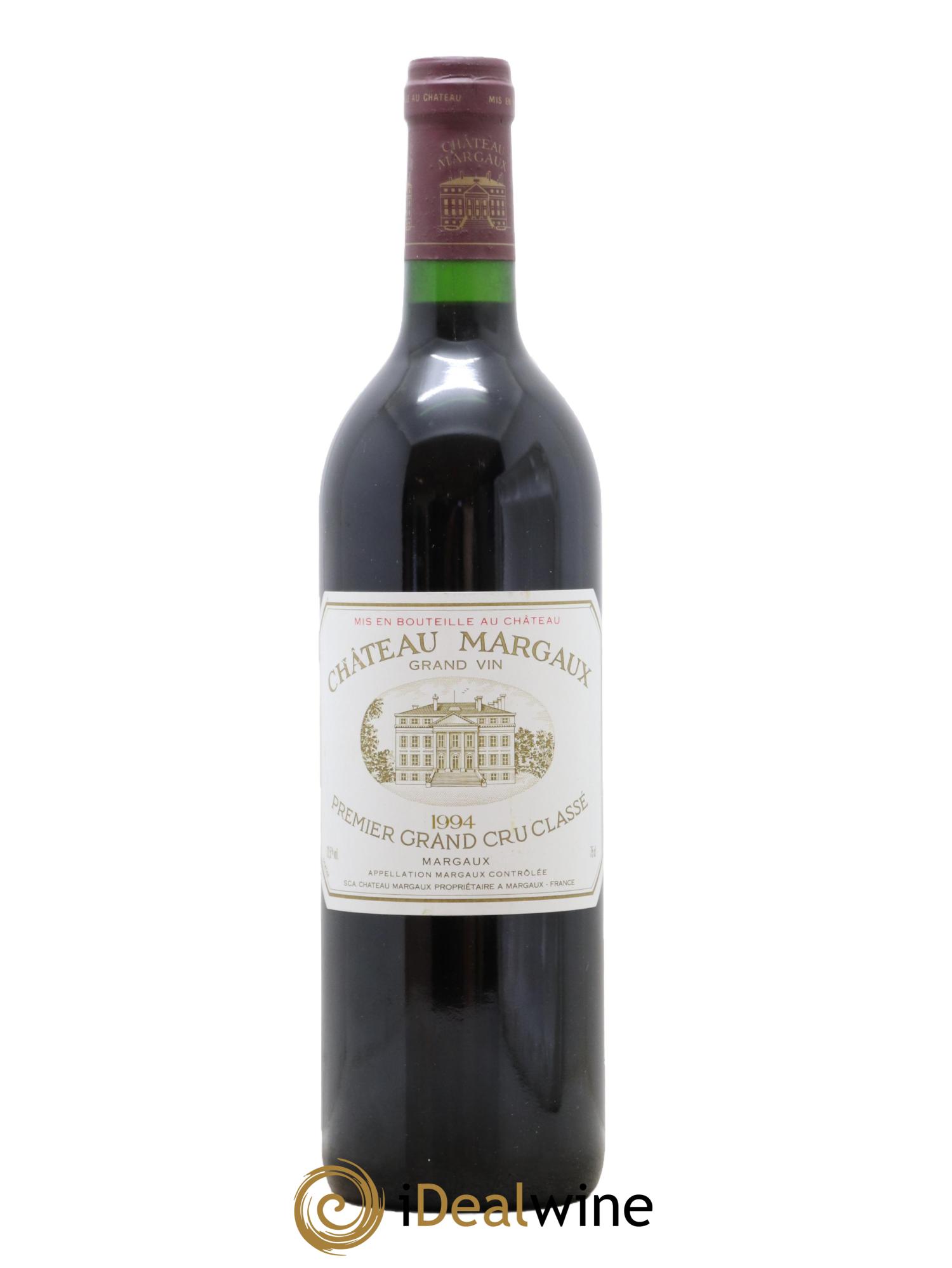 Château Margaux 1er Grand Cru Classé 1994 - Lot de 1 bouteille - 0