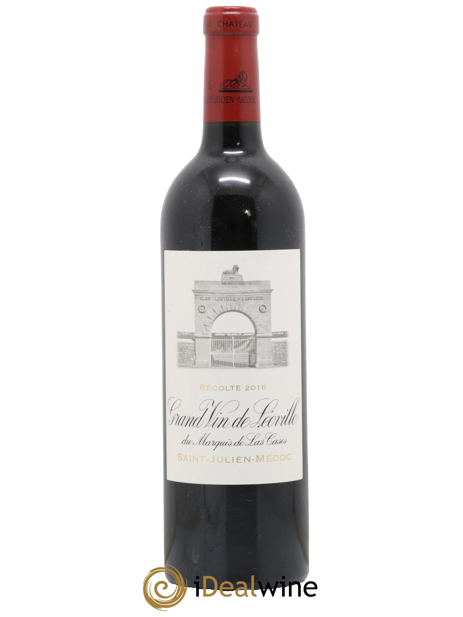 Château Léoville Las Cases 2ème Grand Cru Classé 2016 - Lot de 1 bouteille - 0